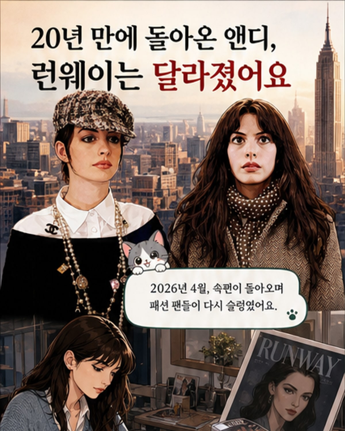 악마는 프라다를 입는다 2, 패션의 귀환