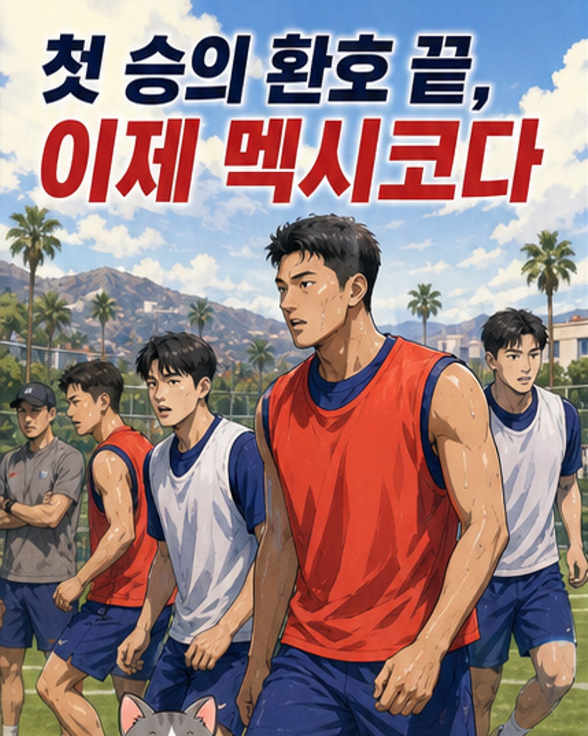 한국, 월드컵 2차전 멕시코와 조 1위 다툰다