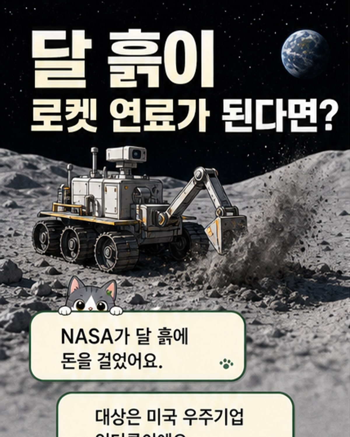 달 토양서 수소·헬륨3 뽑는다