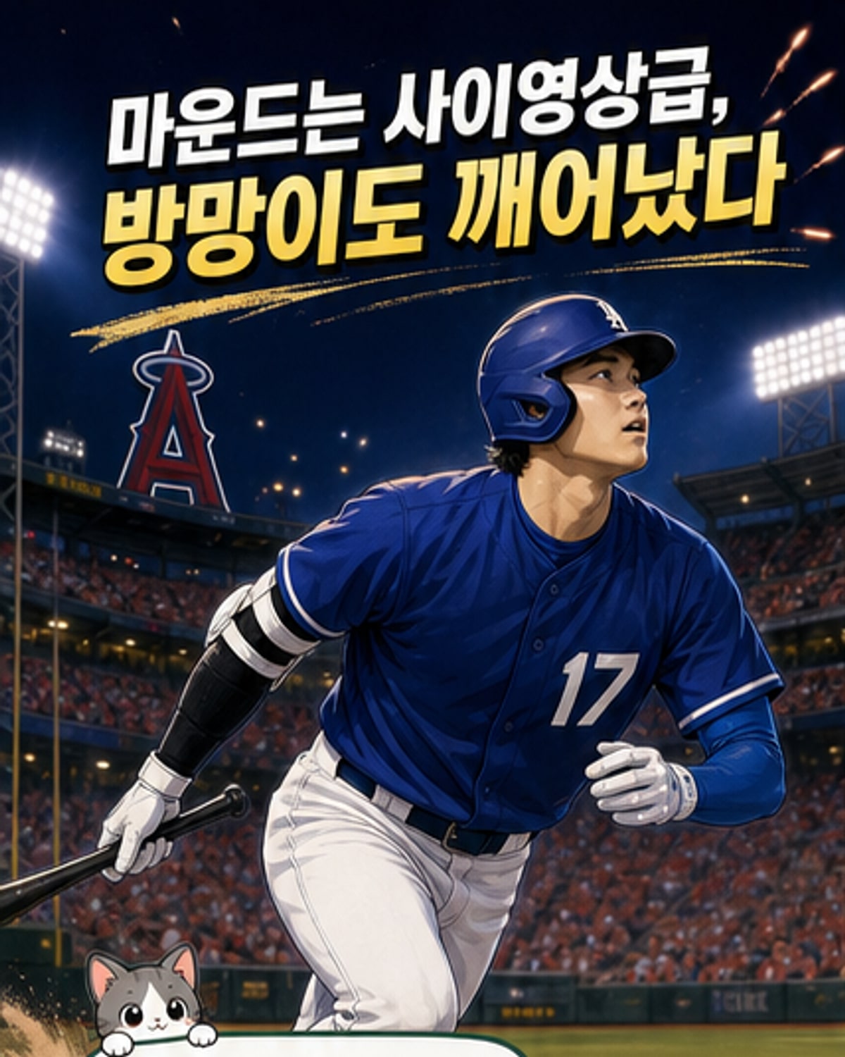 오타니, 타석에서도 폼 회복했다