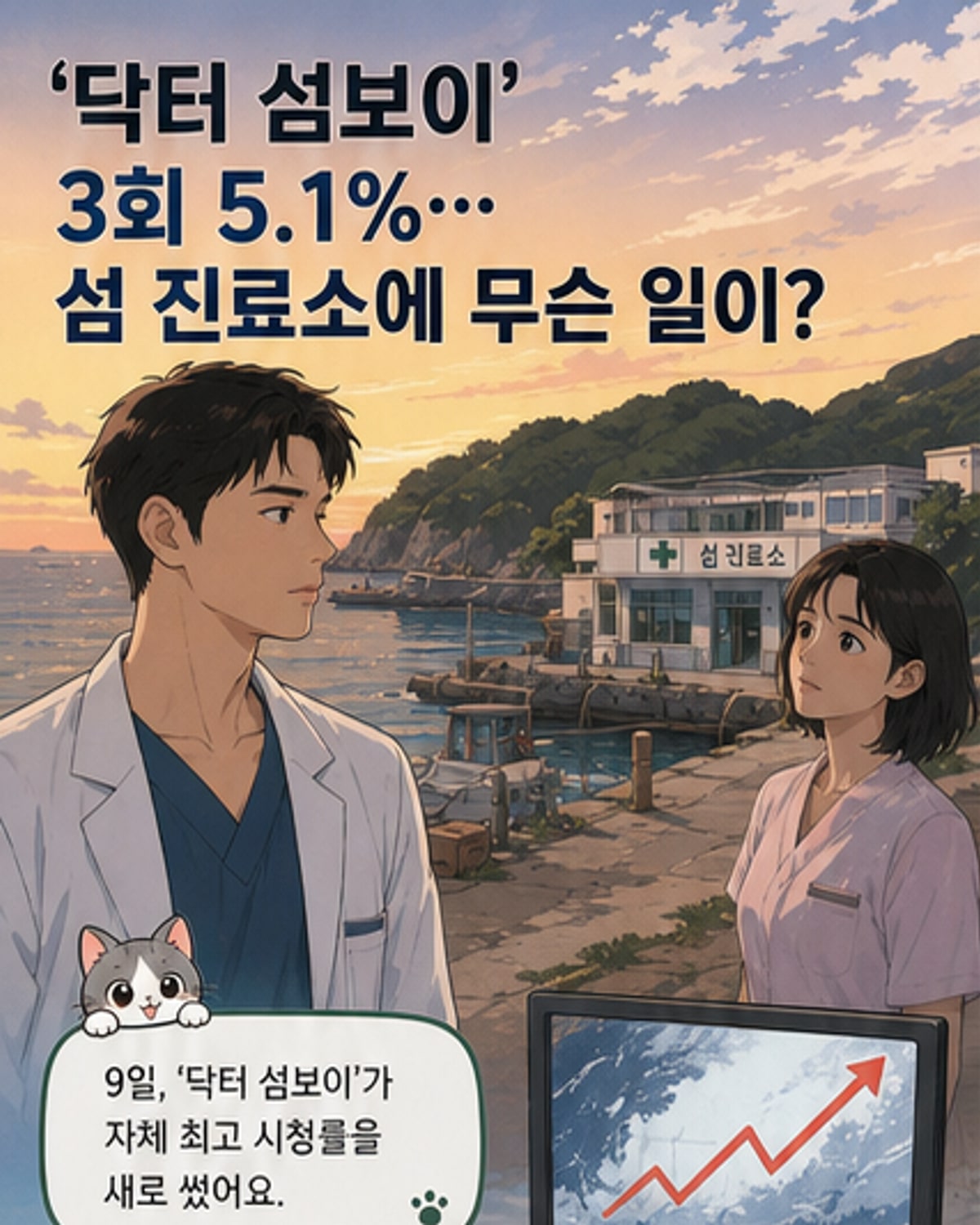 ‘닥터 섬보이’ 시청률 상승