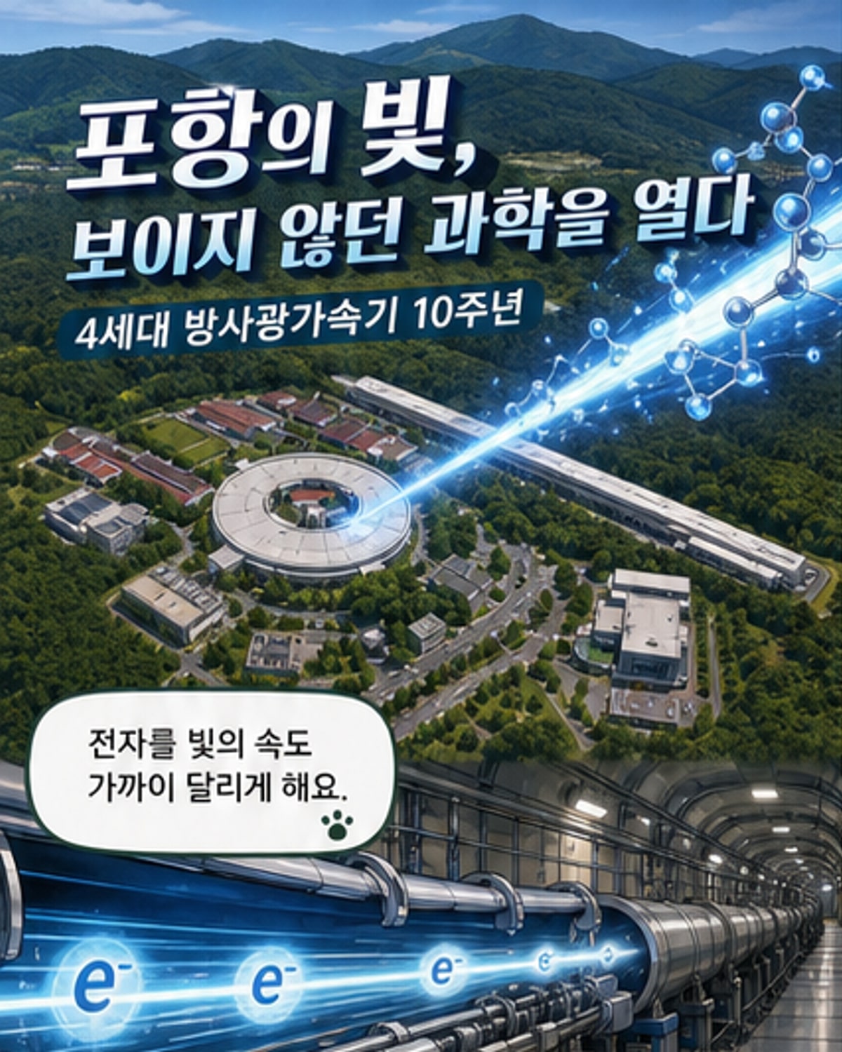 포항의 빛, 과학 난제 풀었다