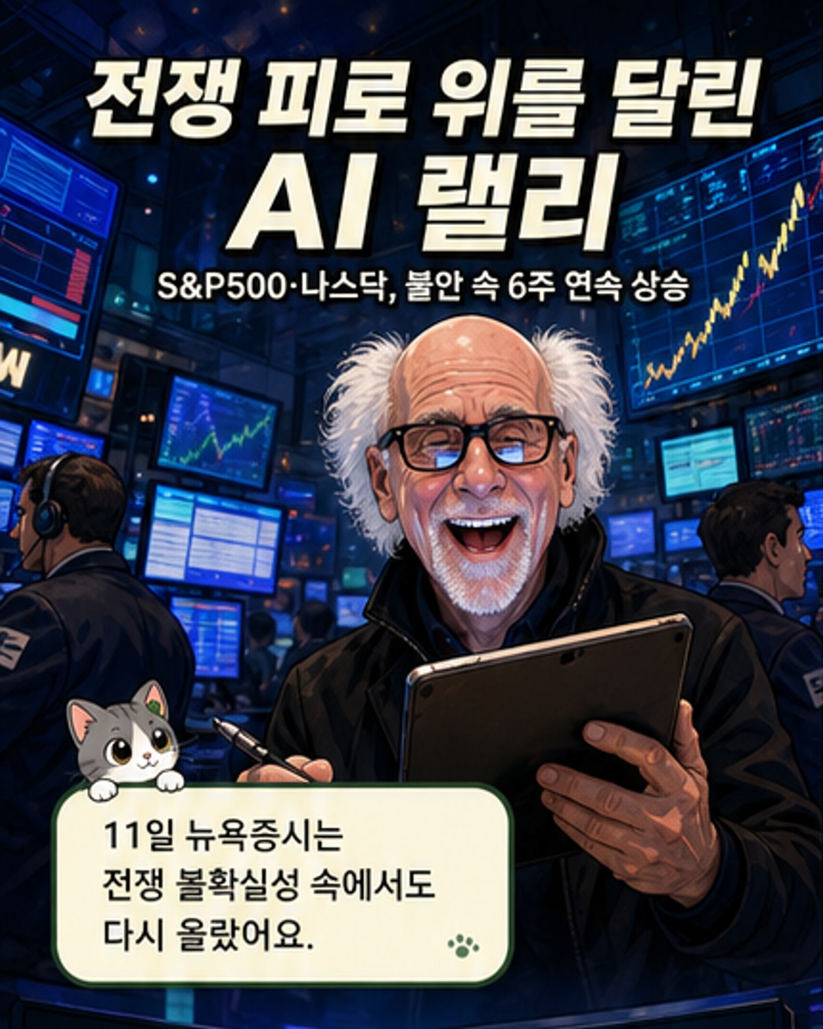 AI 열풍 속 美증시 사상 최고치