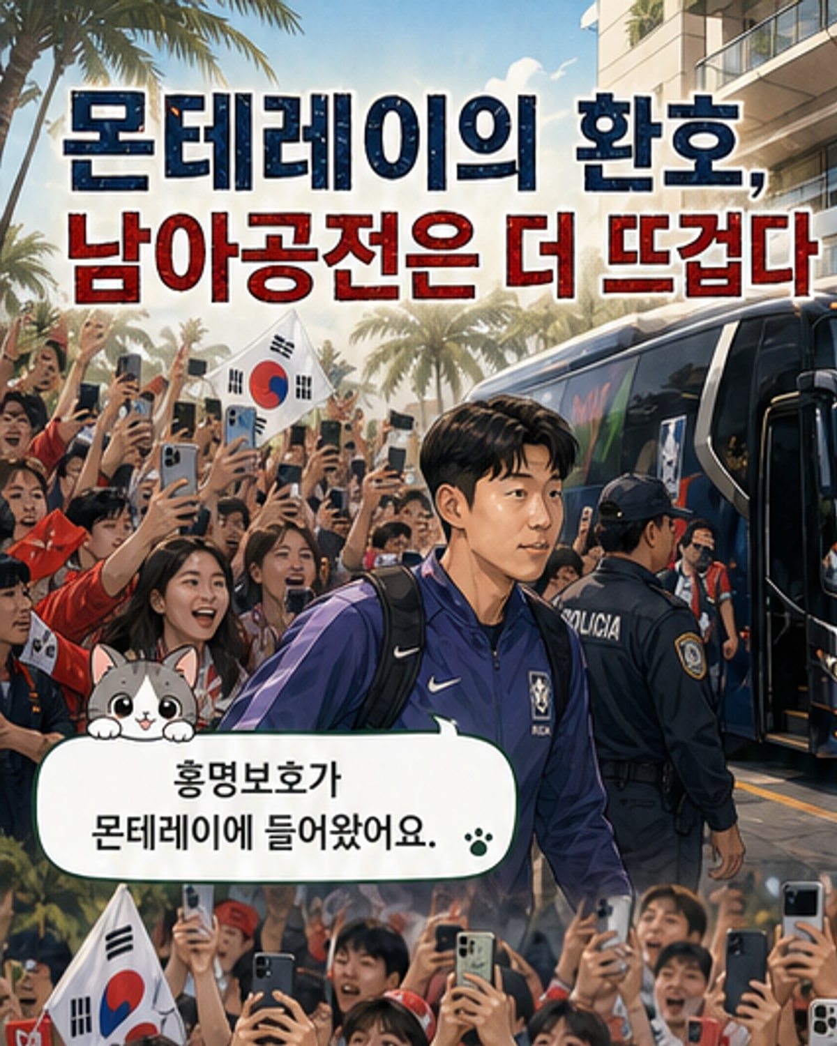 홍명보호, 몬테레이 입성