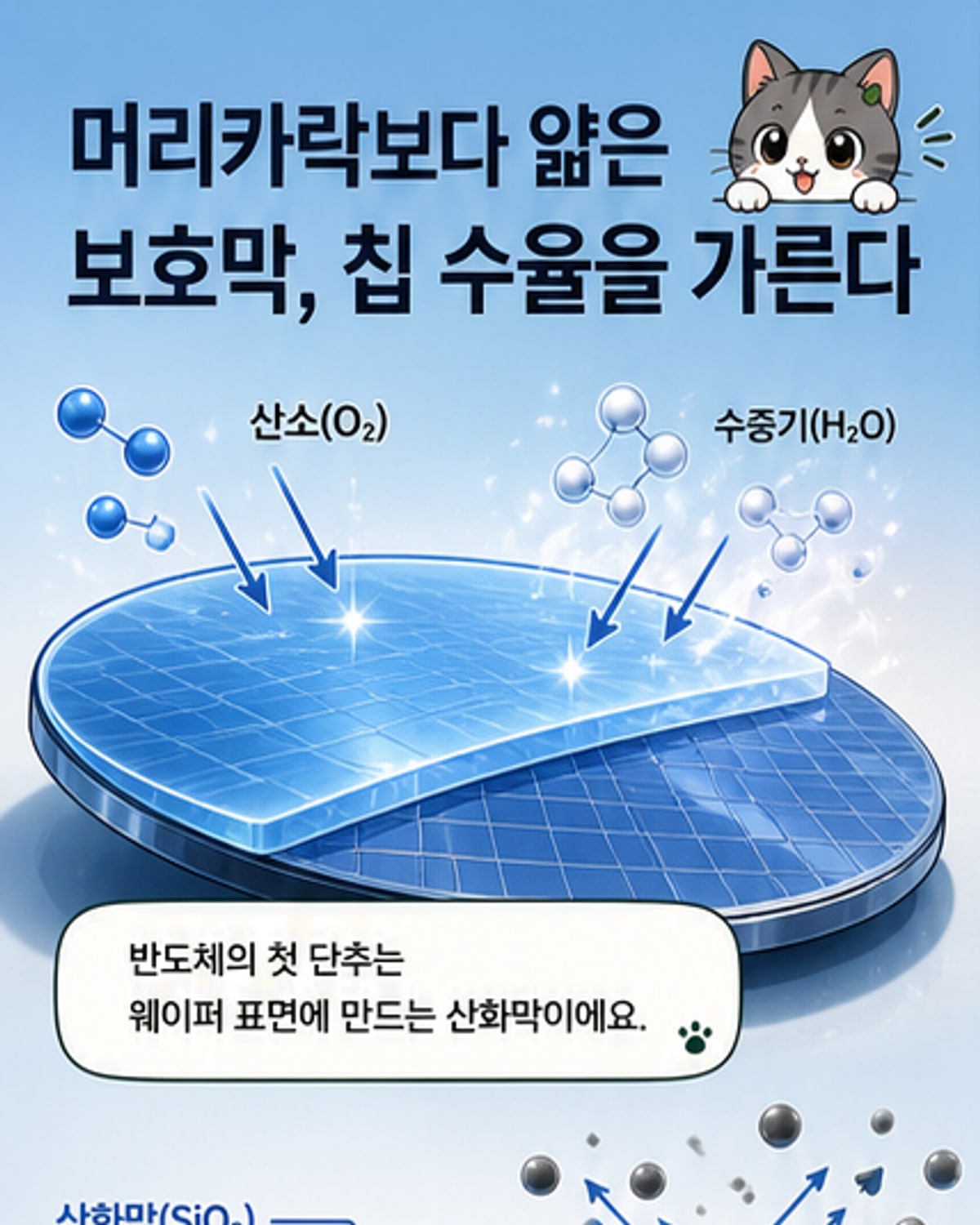 웨이퍼 위 보호막, 수율의 핵심