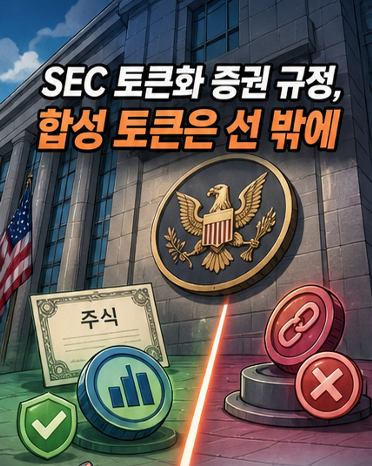SEC, 토큰화 증권 규정서 '합성 토큰' 제외