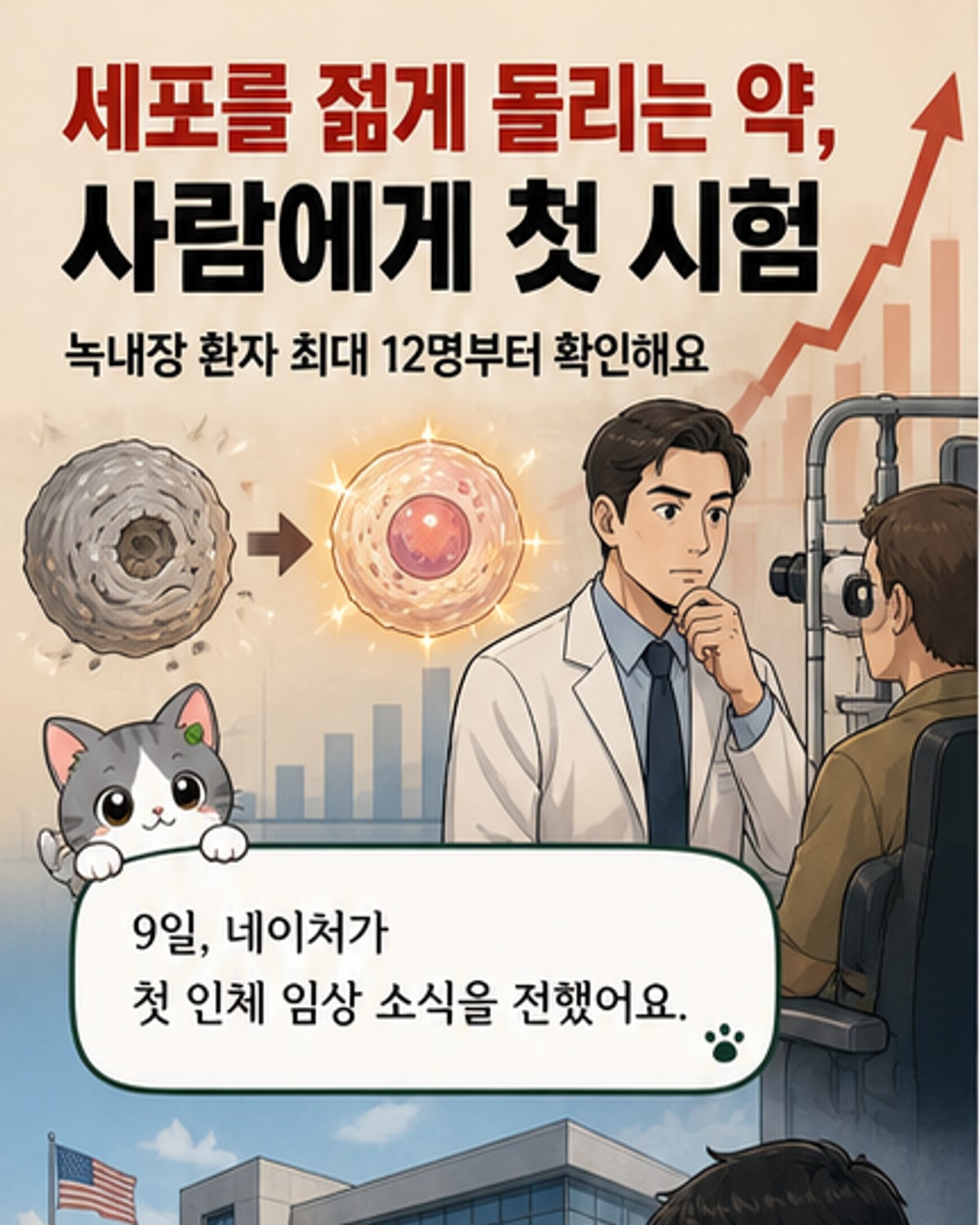 세계 첫 '회춘약' 임상 시작