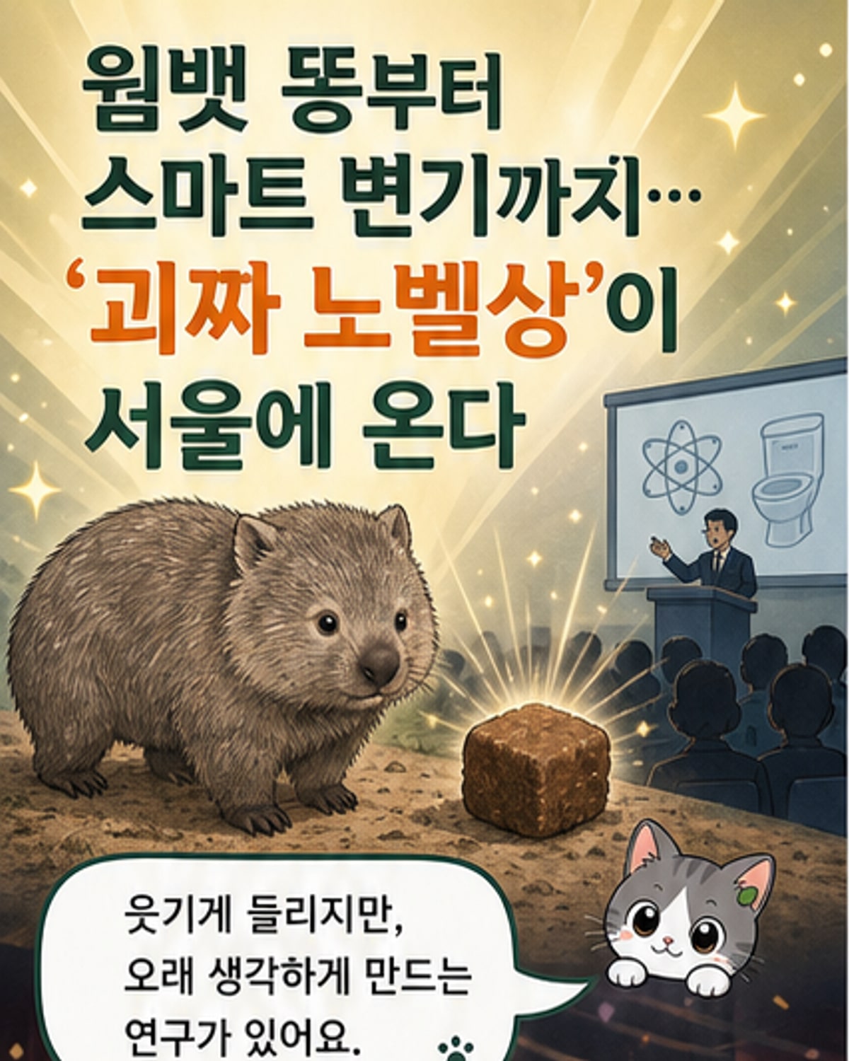 이그노벨상 수상자, 국내 첫 대중 강연