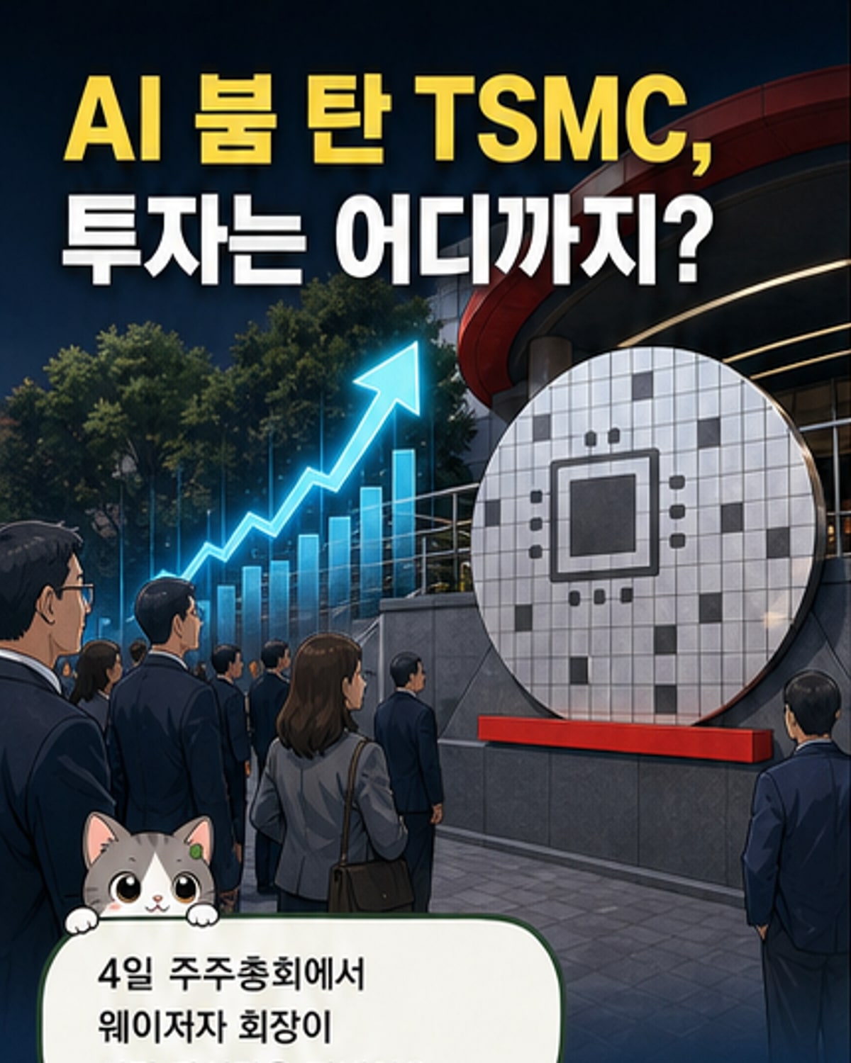TSMC 회장 "AI 수요, 전방위 확산"