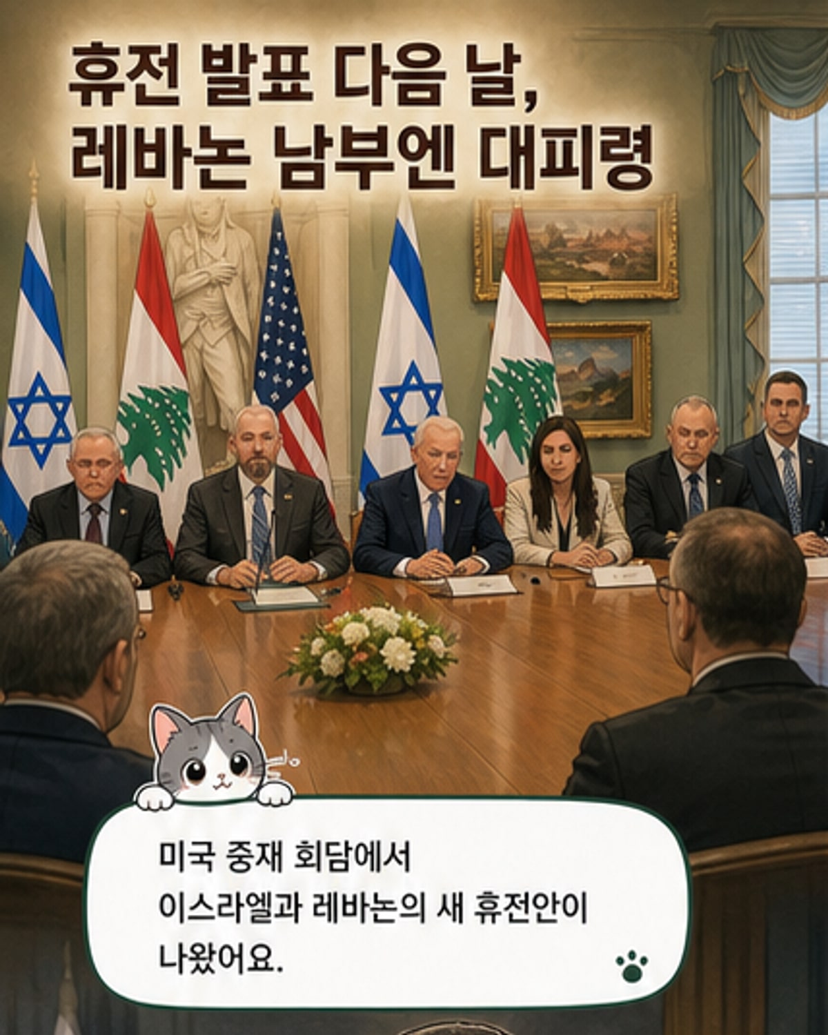 휴전 합의했지만 이스라엘, 레바논서 작전 계속