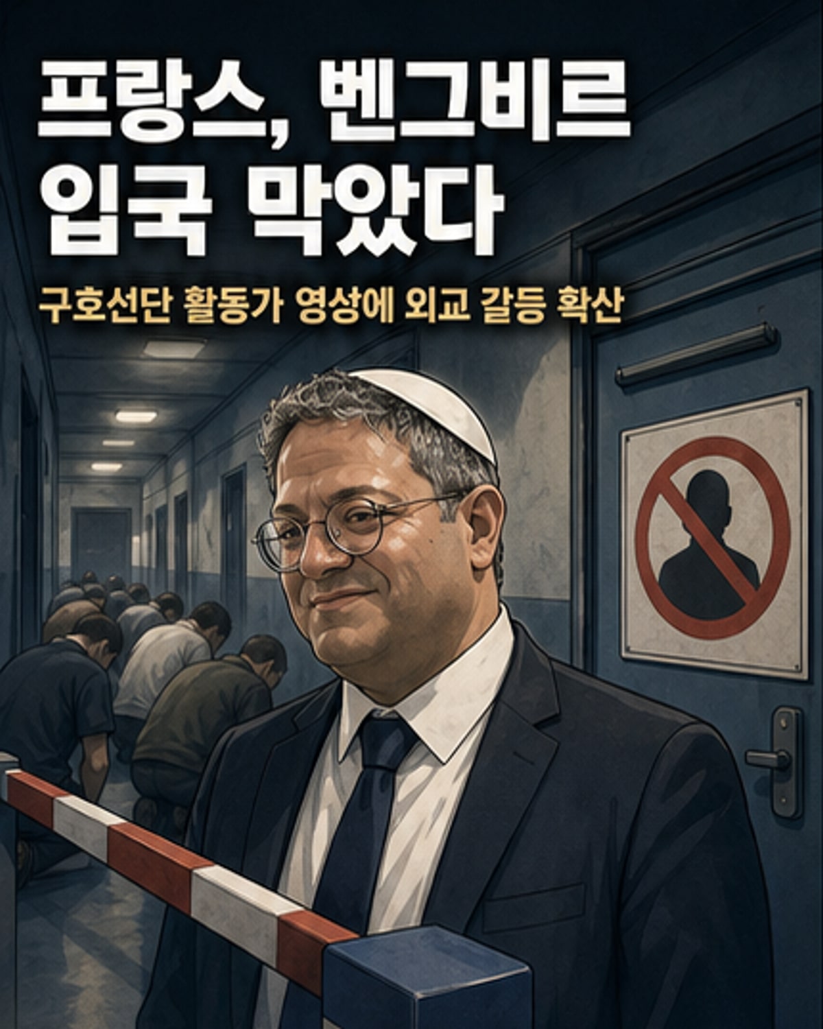 프랑스, 이스라엘 극우 장관 입국 금지