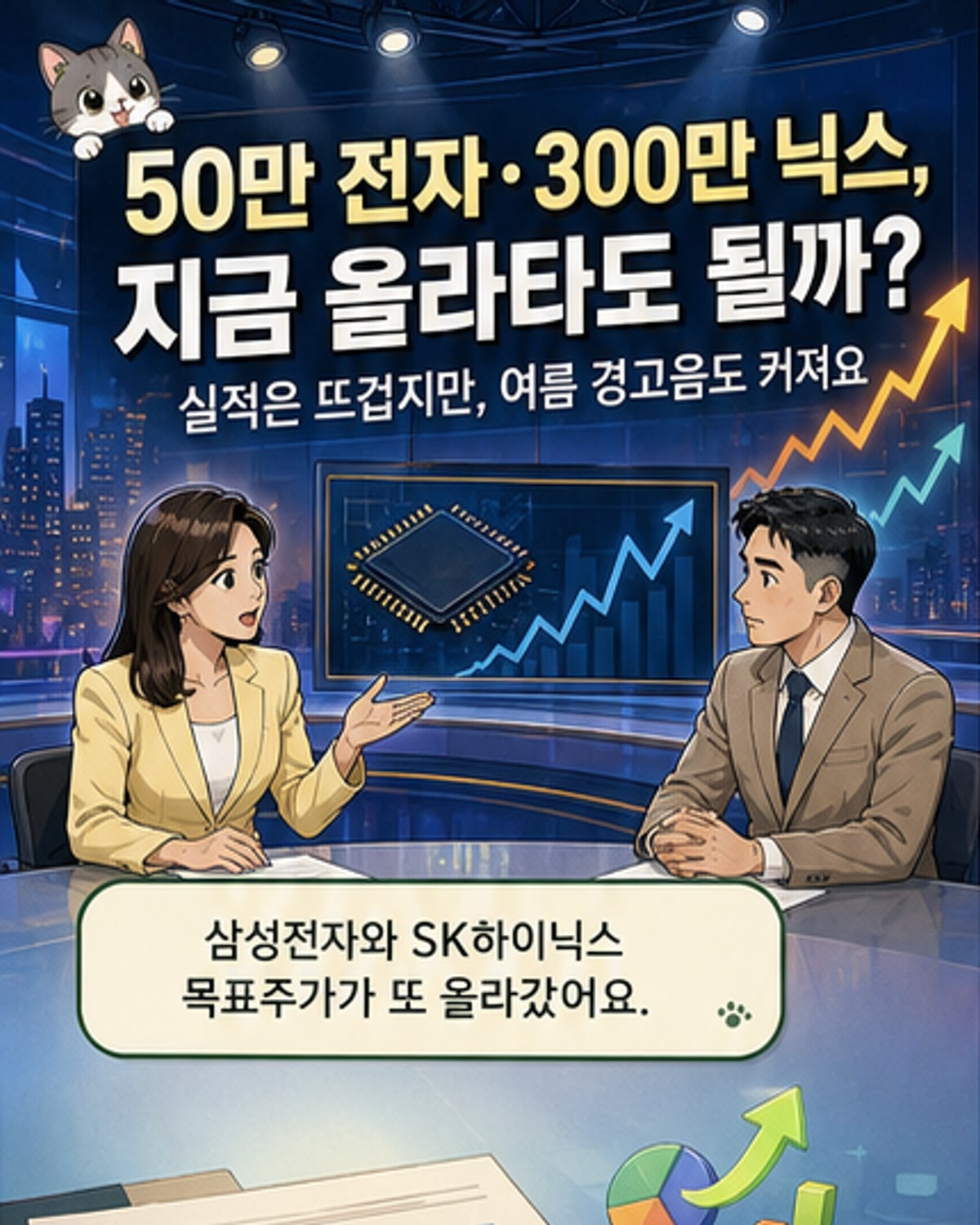 삼전 50만, 닉스 300만 간다