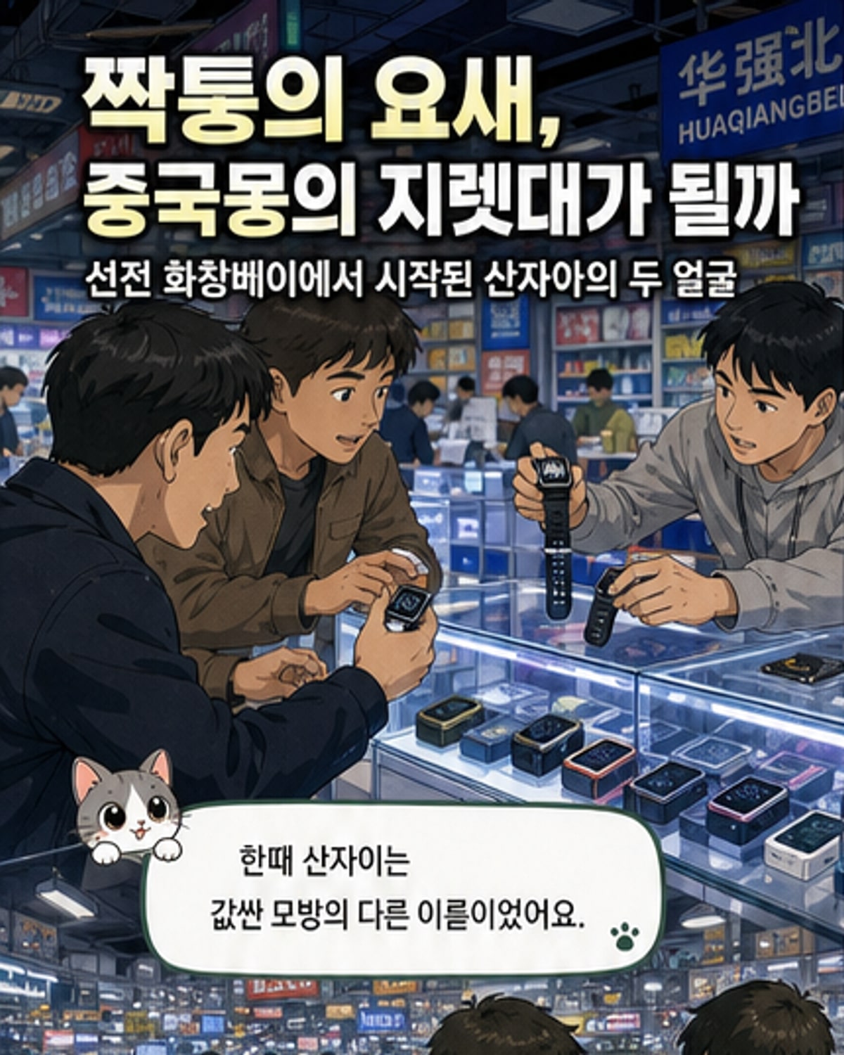 산자이, 중국 기술굴기의 핵심인가