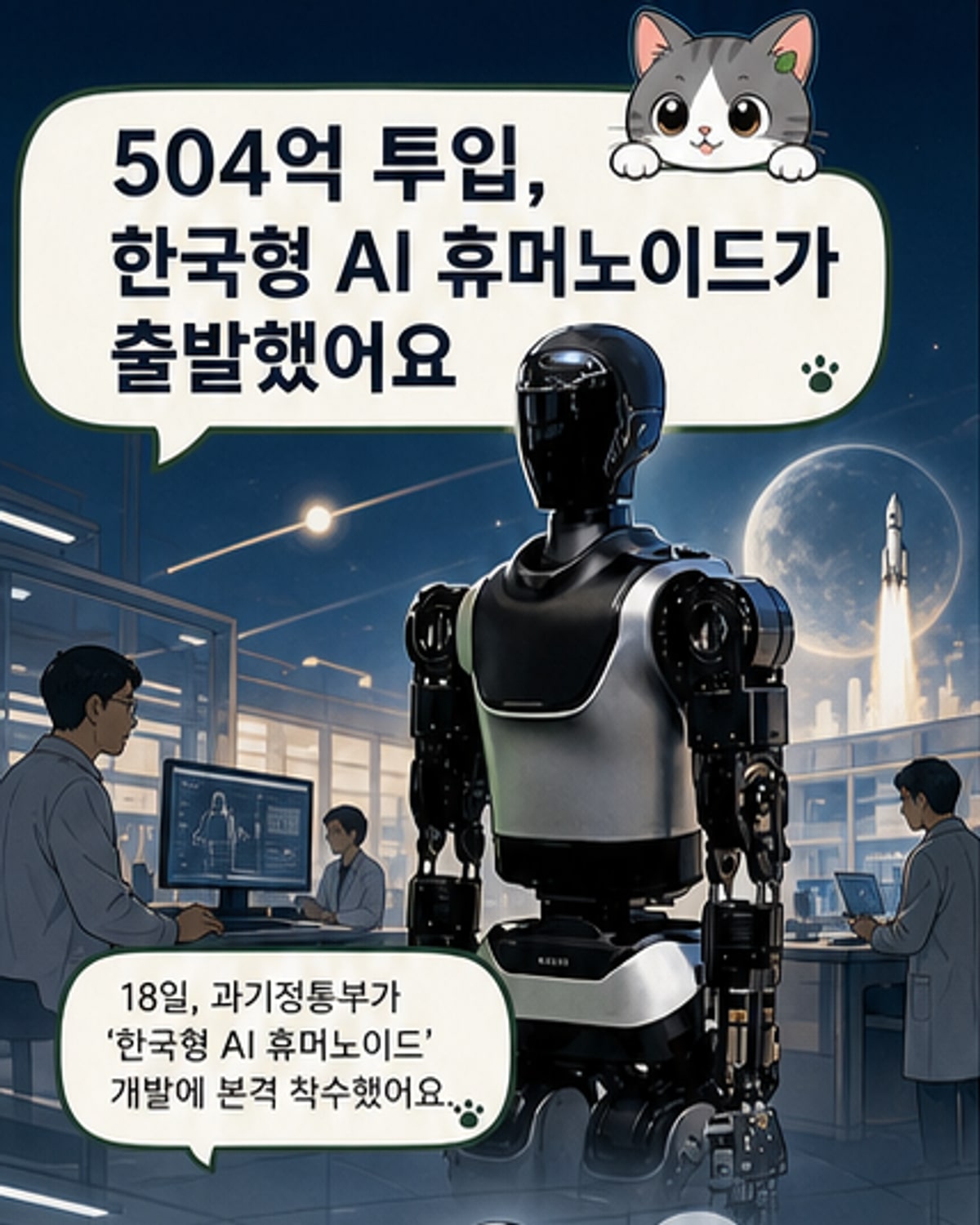 한국형 AI 휴머노이드, 2030년 상용화 목표