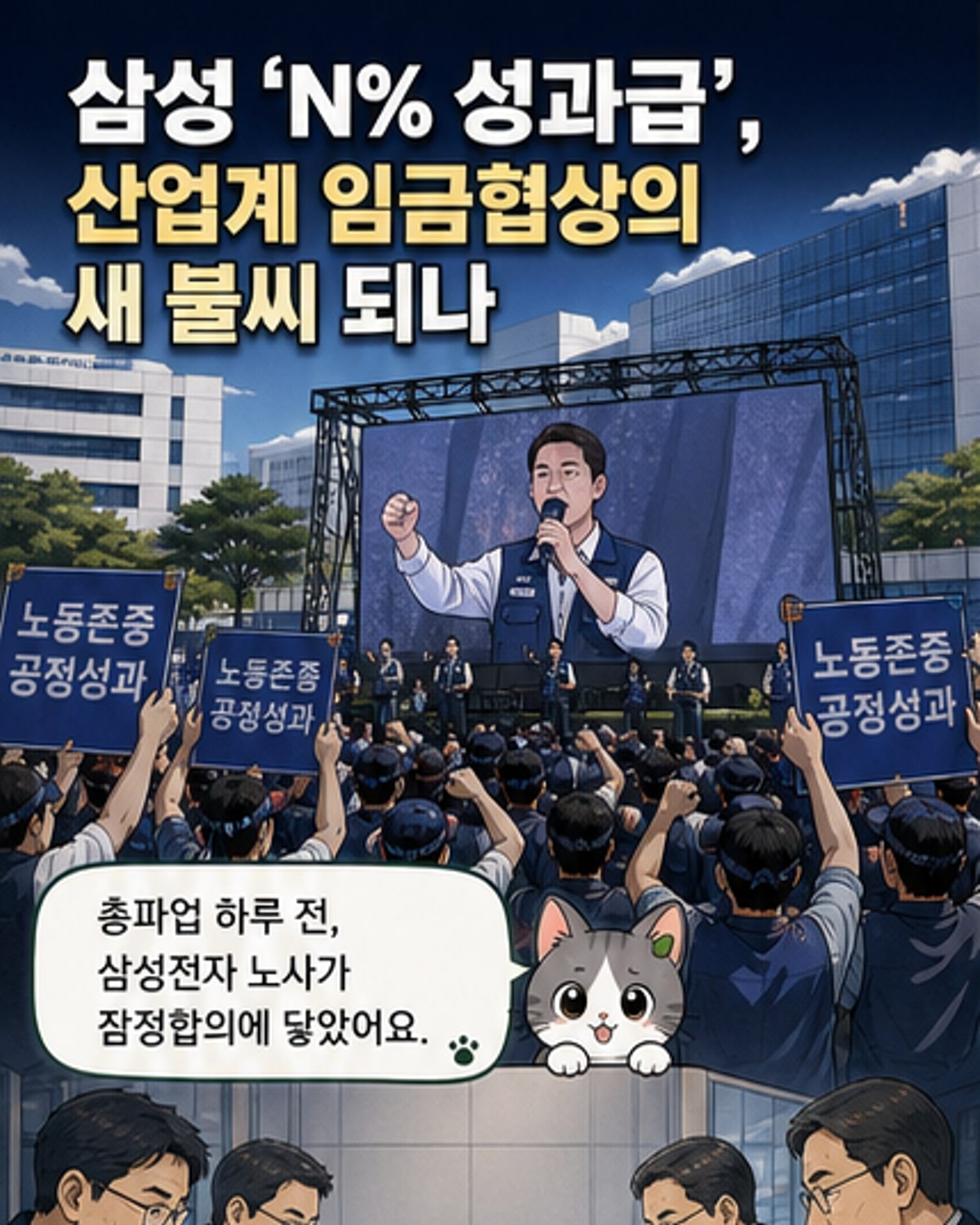 삼성 'N% 성과급'이 산업계를 흔든다