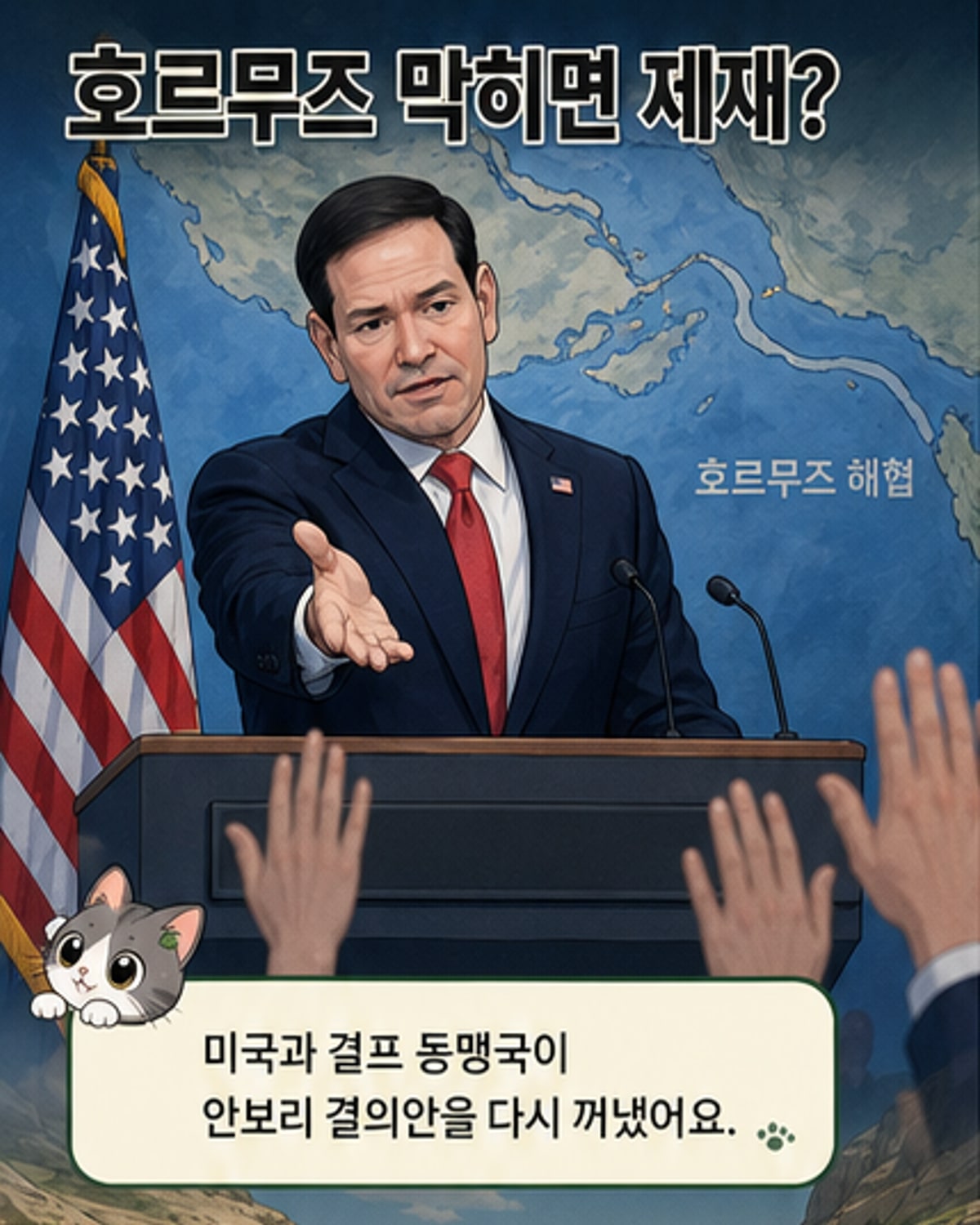 호르무즈 봉쇄 놓고 미국과 이란 갈등 재점화