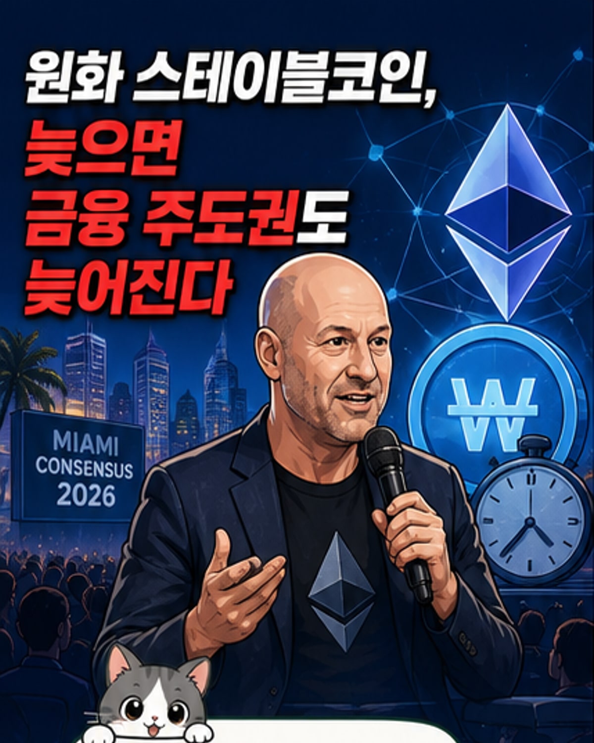 루빈 “원화 스테이블코인 늦으면 한국, 웹3 금융서 뒤처진다”