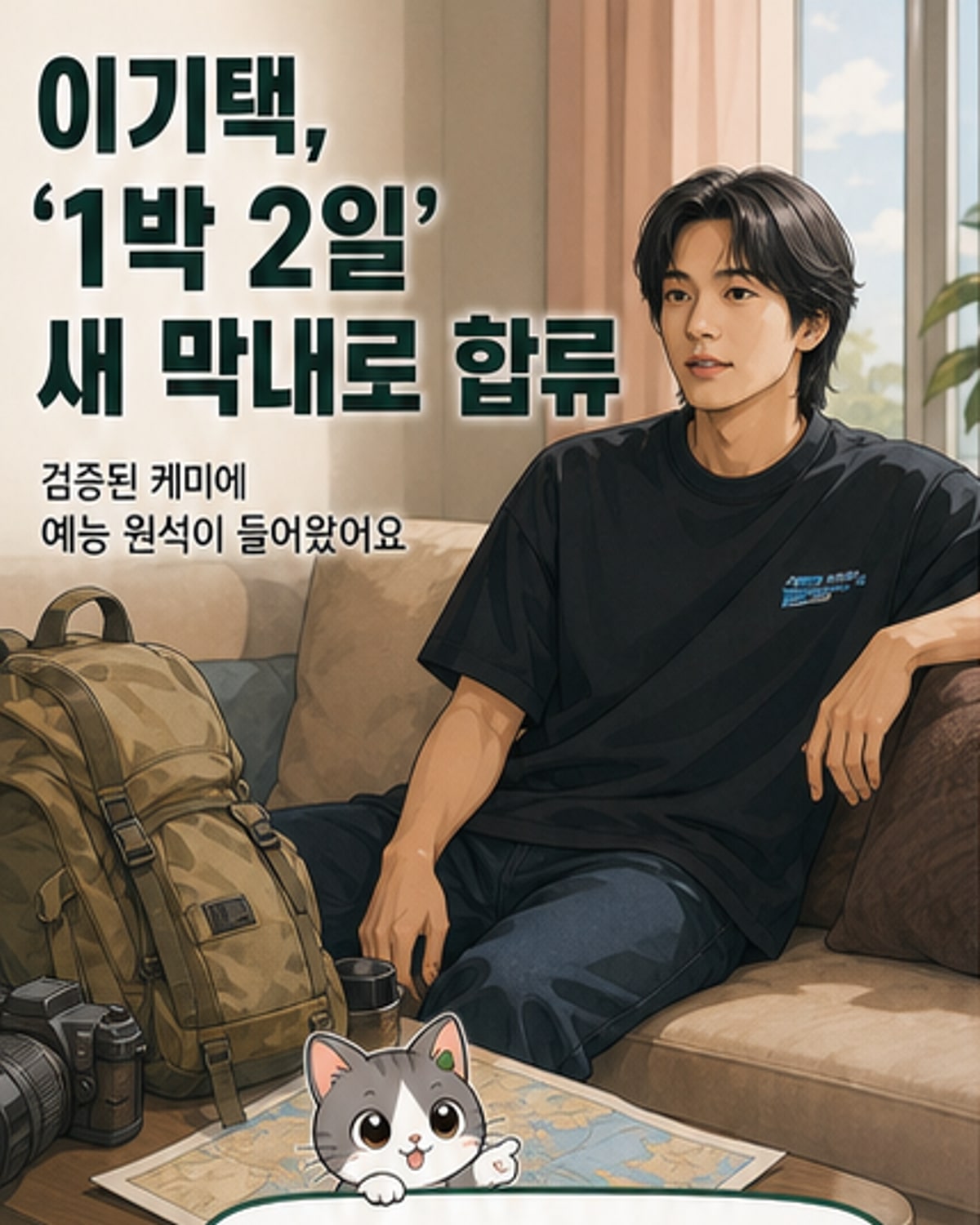 이기택, '1박 2일' 새 멤버 합류
