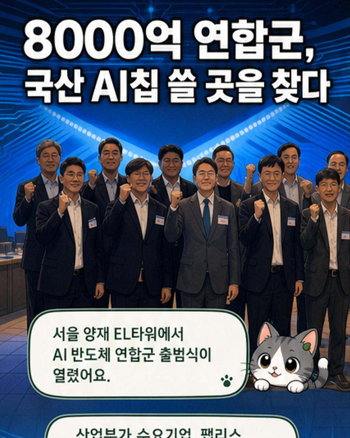 국산 AI 반도체, 대기업이 써야 산다