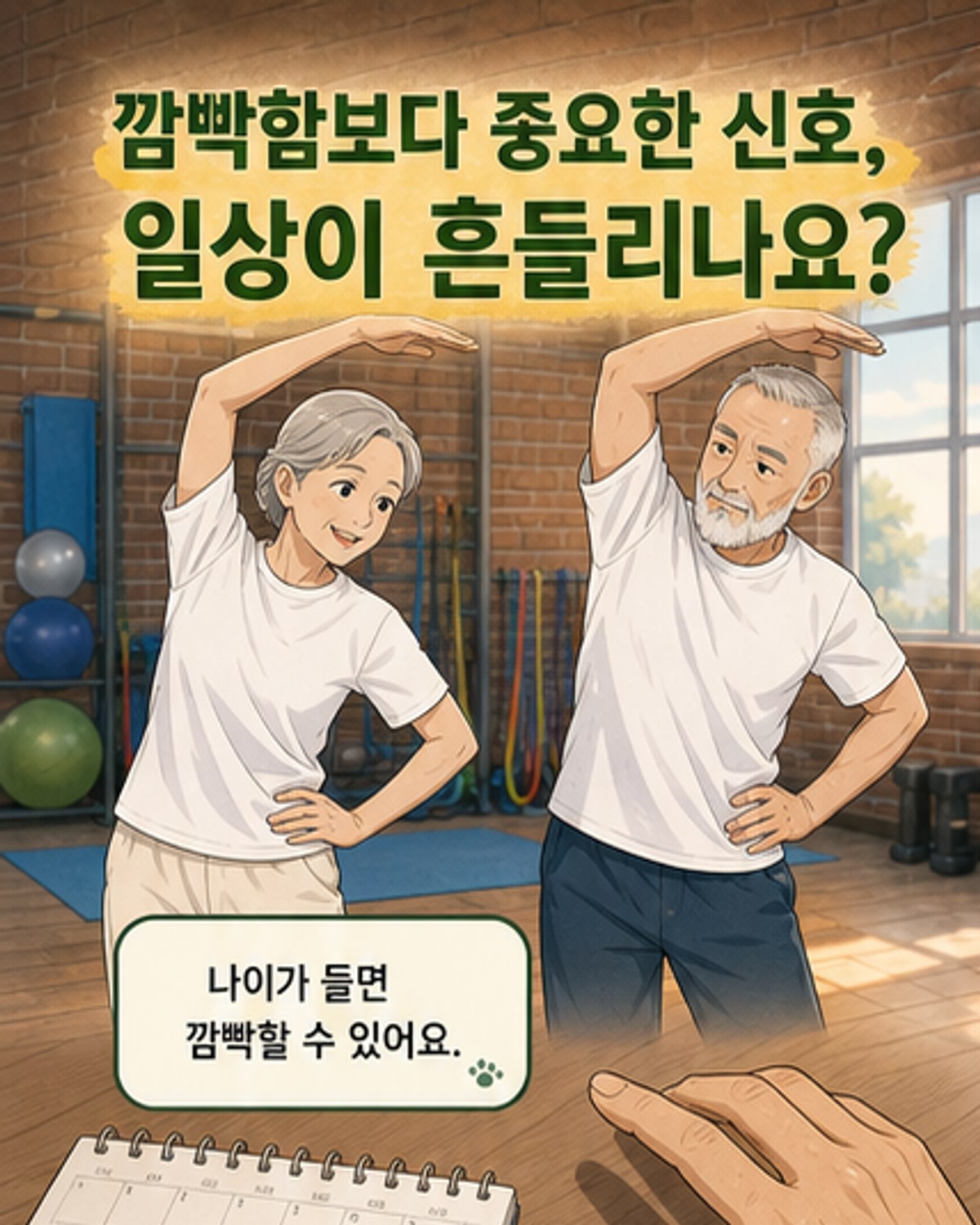 치매 초기 신호, 기억력 외에 이 증상들