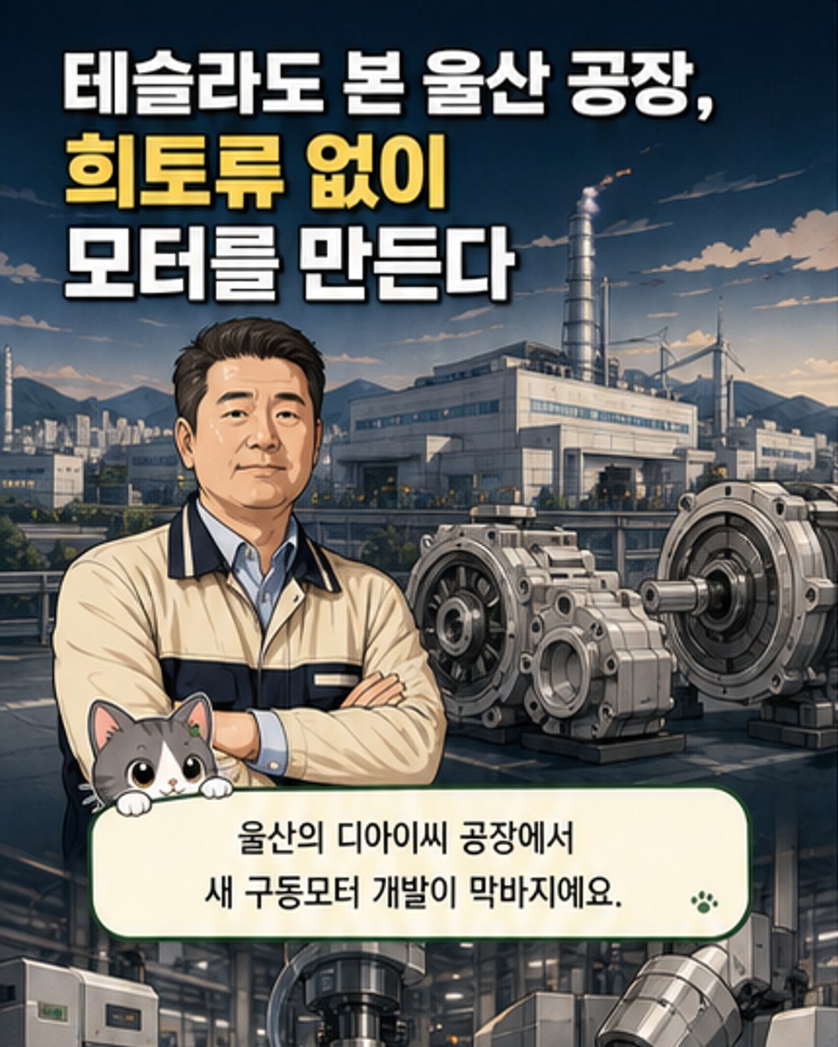 테슬라도 벤치마킹한 기술력