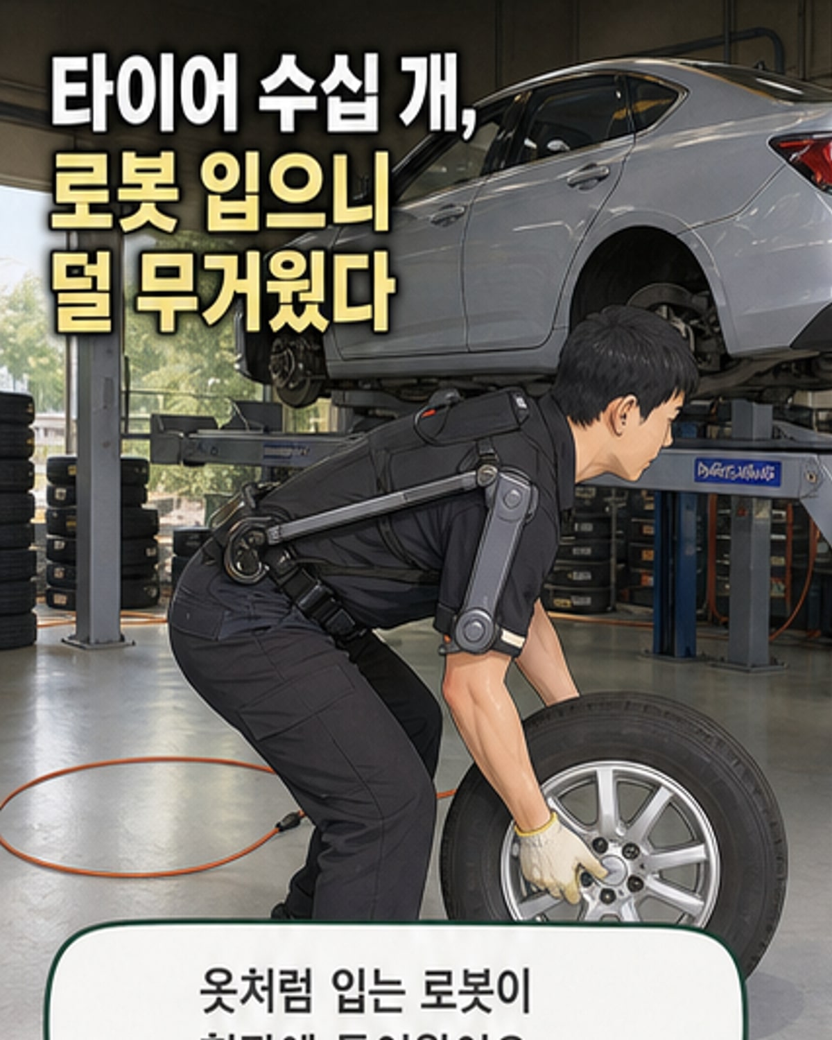 착용형 로봇, 노동 현장의 힘을 덜다