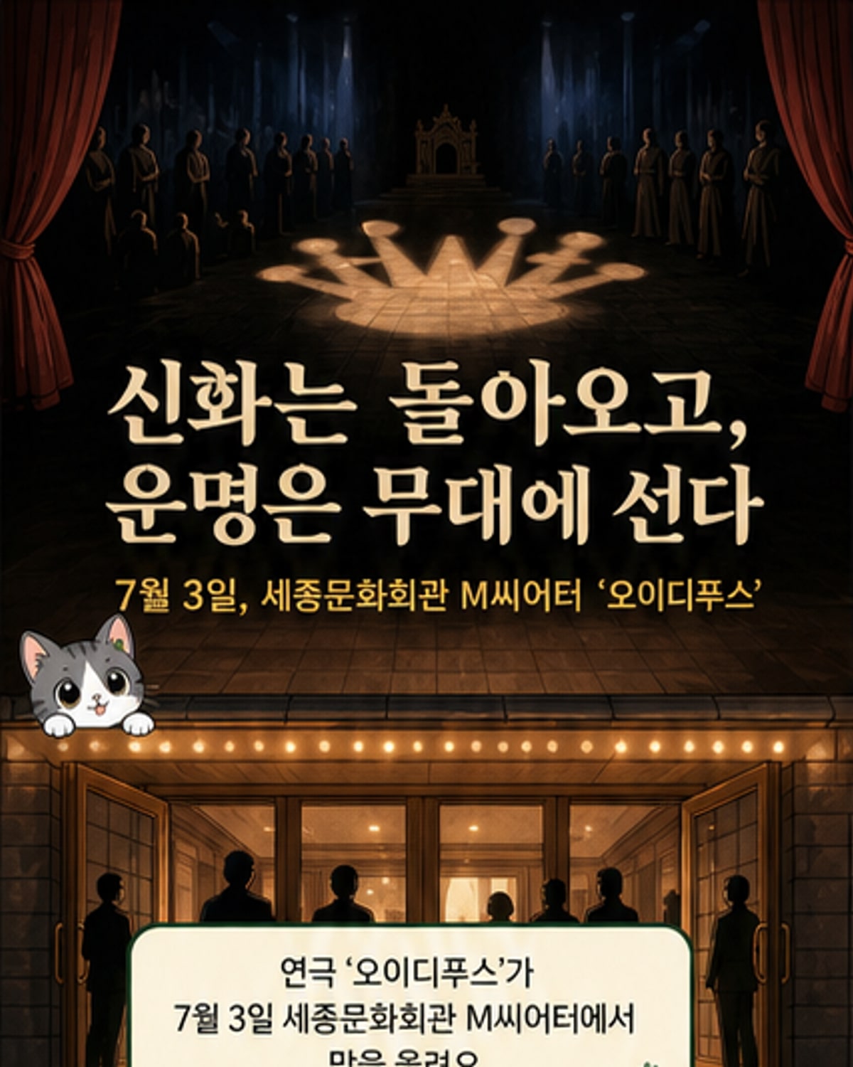 오이디푸스, 전설의 귀환