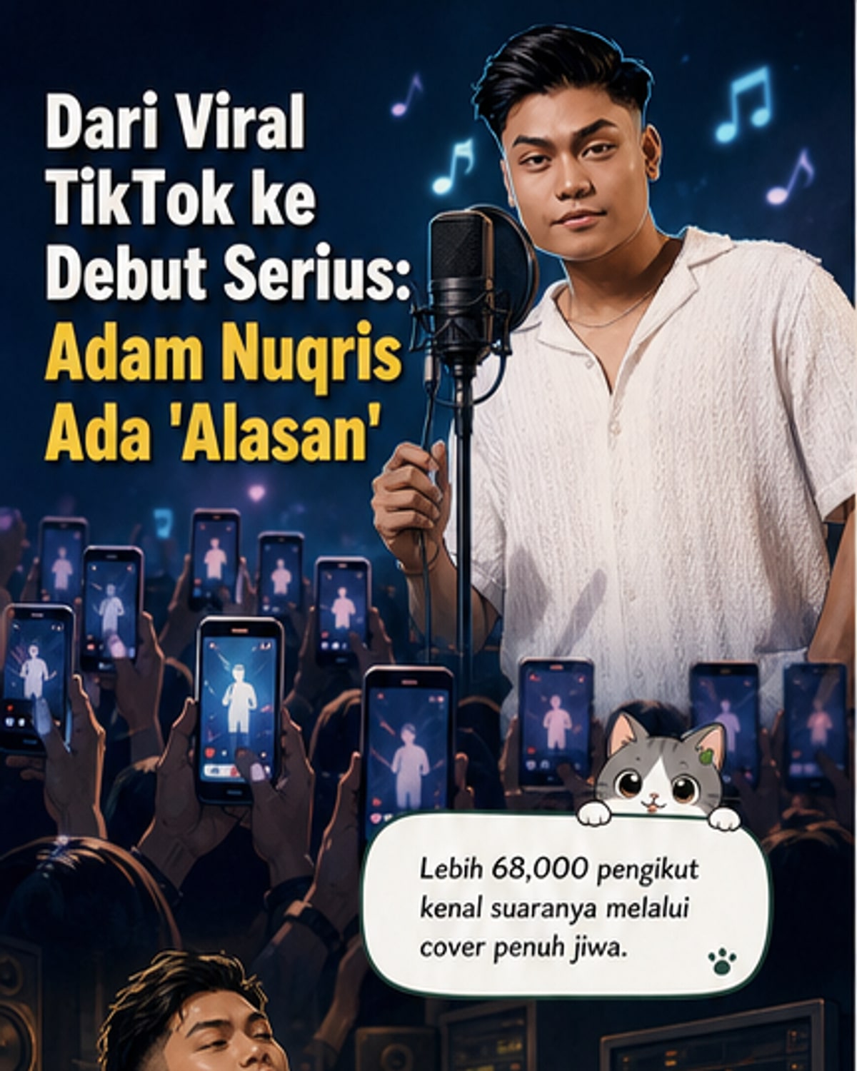 Adam Nuqris Luncurkan Single Debut 'Alasan'