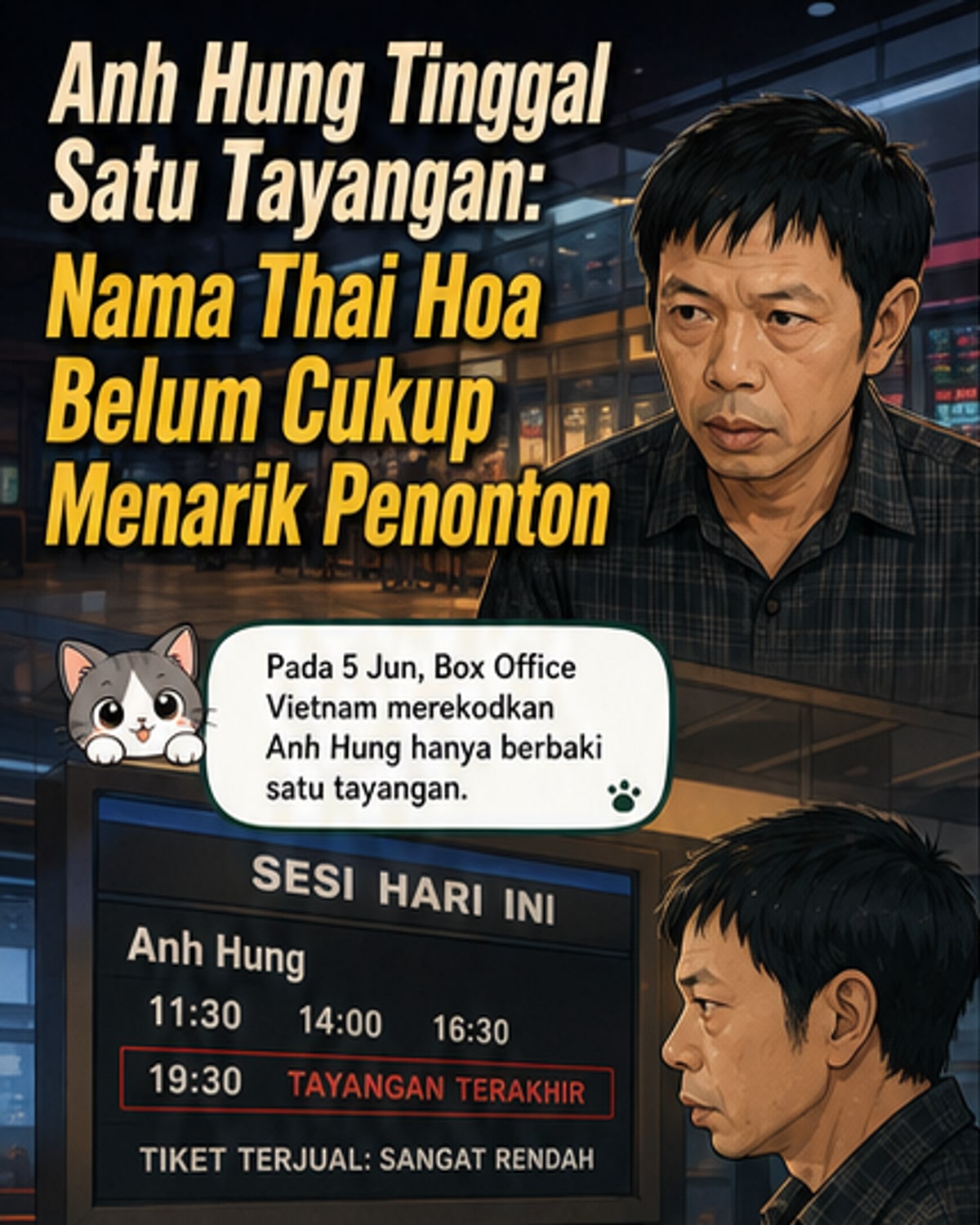 Filem Thai Hoa Tinggal 1 Tayangan