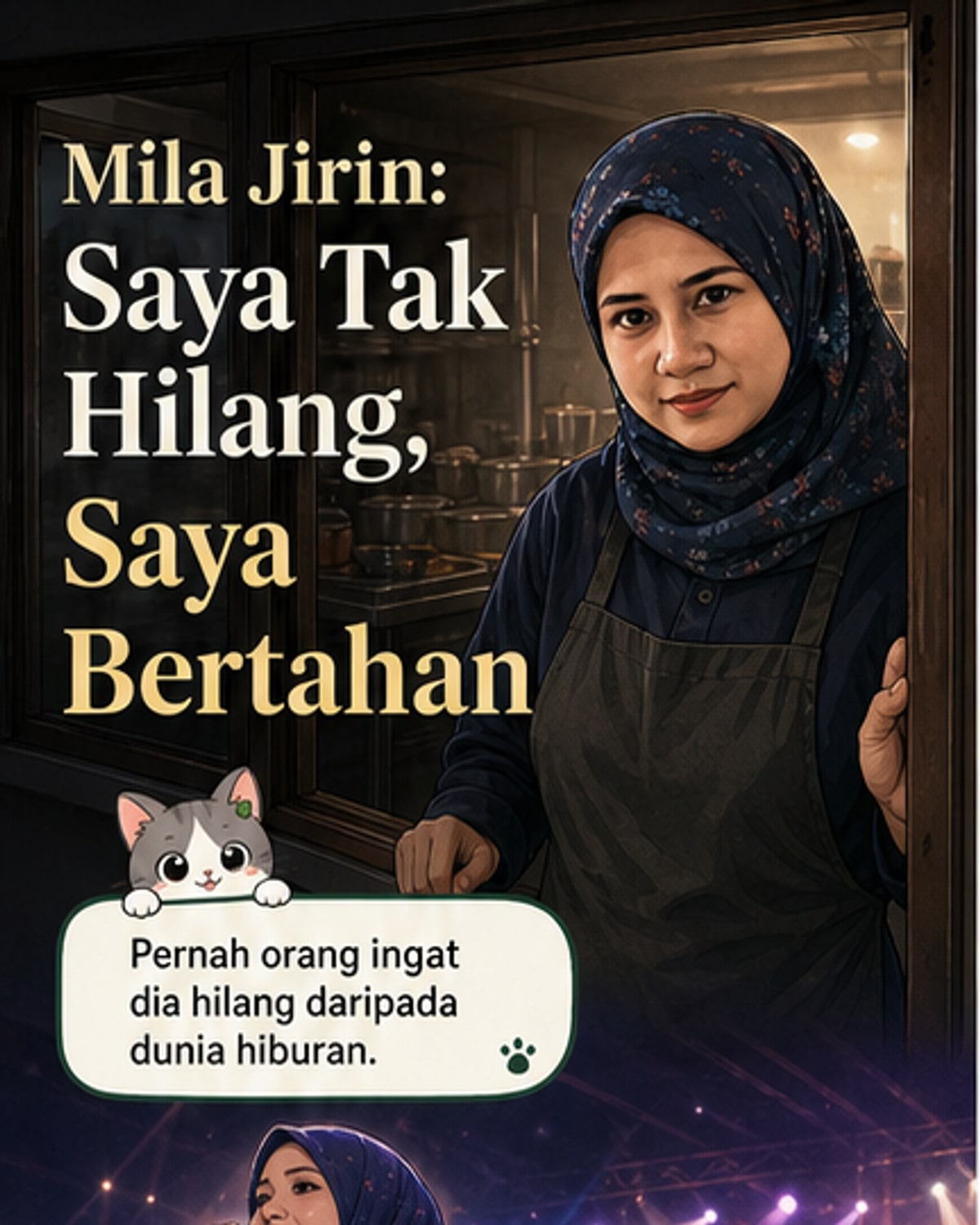Mila Jirin: Saya Cuma Sedang Bertahan
