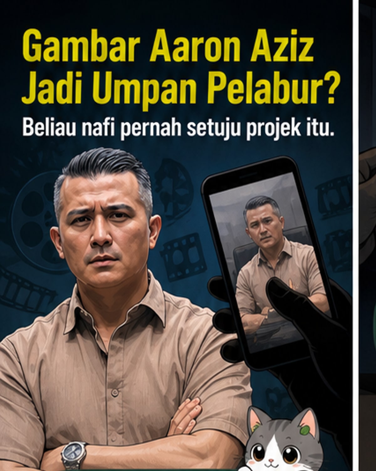 Aaron Aziz dedah scammer guna gambarnya