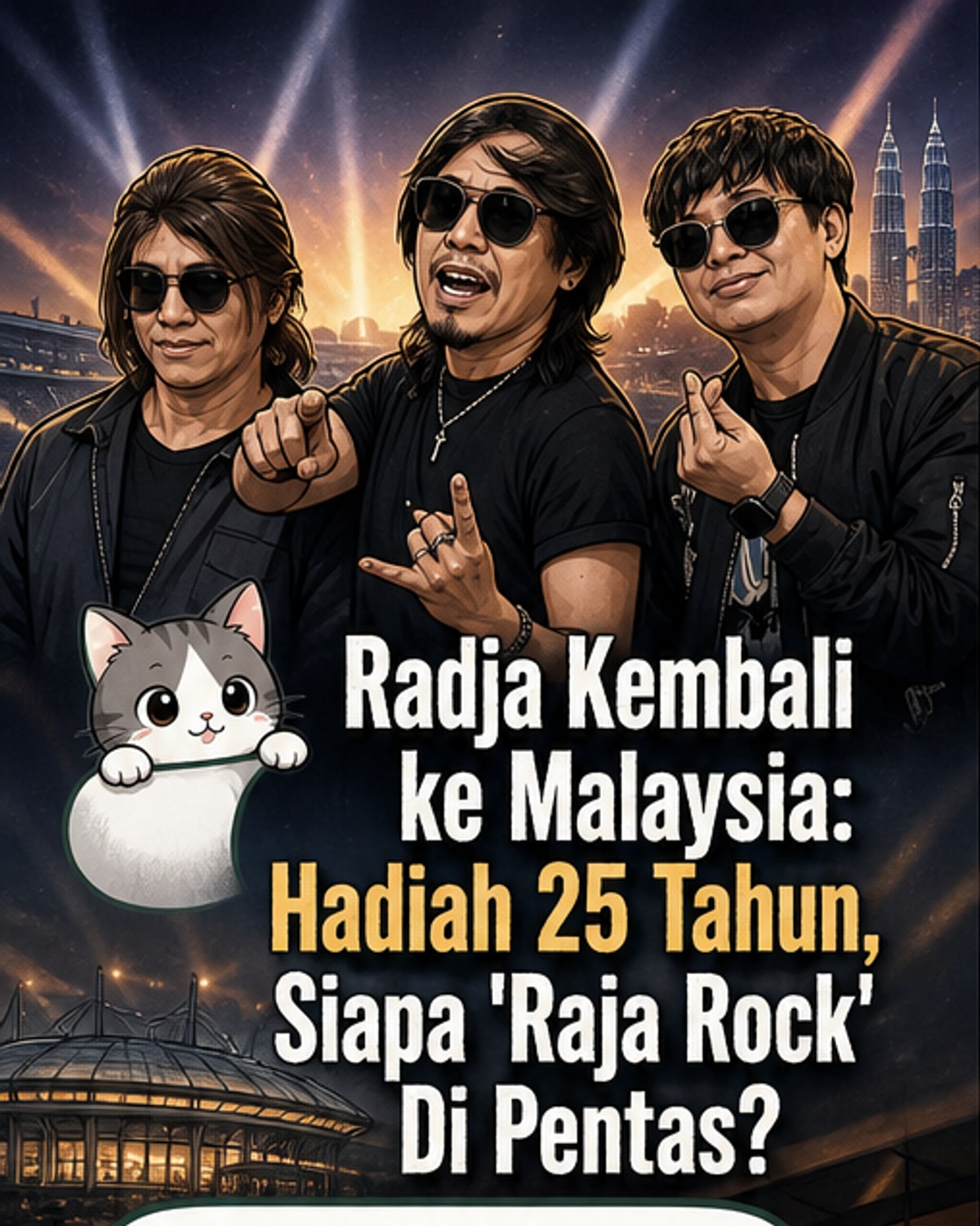 Radja kembali ke Malaysia sambut 25 tahun