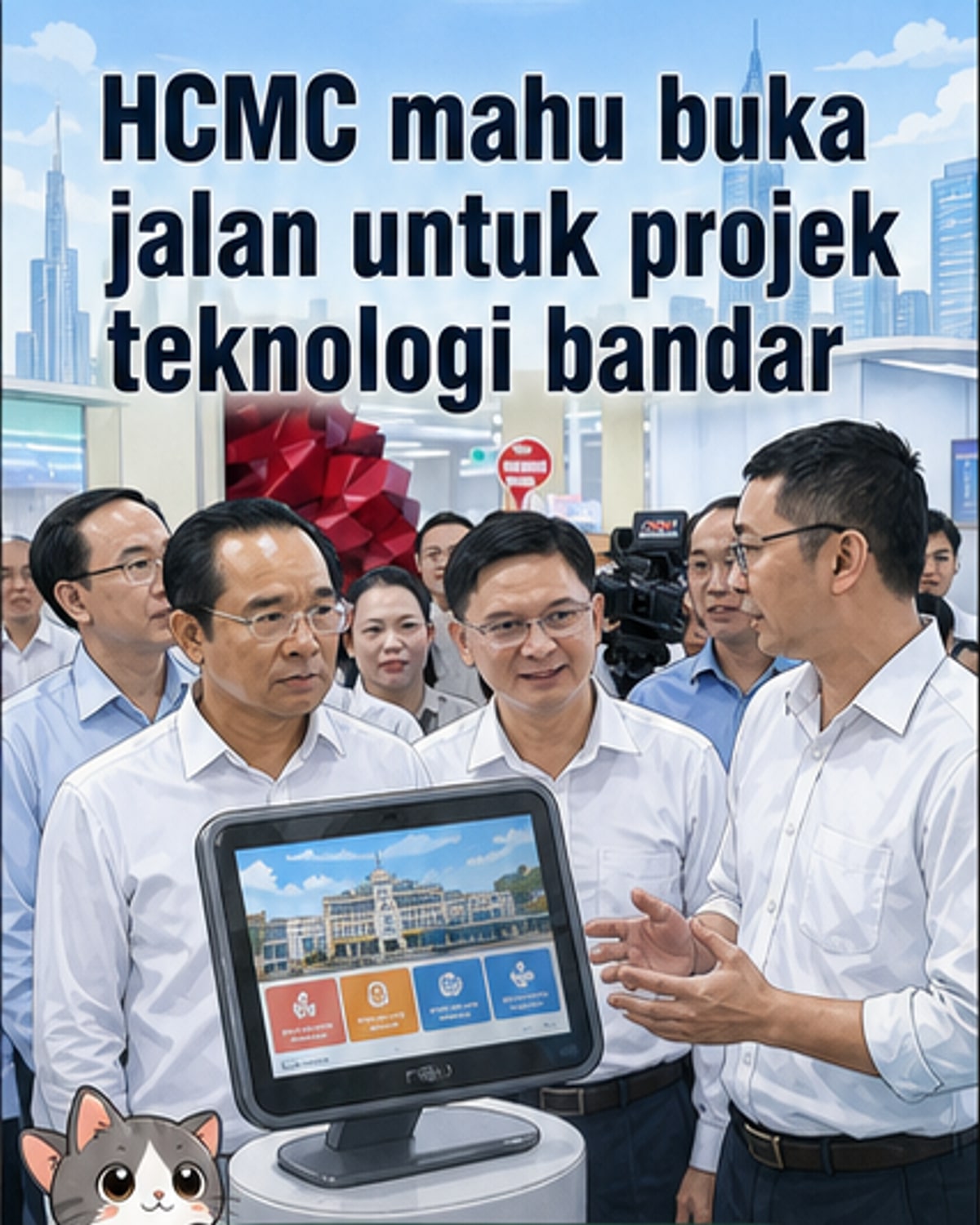 Ho Chi Minh City Luncur Pasukan Khas Projek Teknologi
