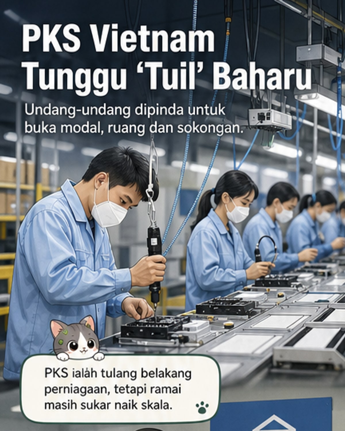 Vietnam cadang pindaan undang-undang untuk sokong perusahaan kecil