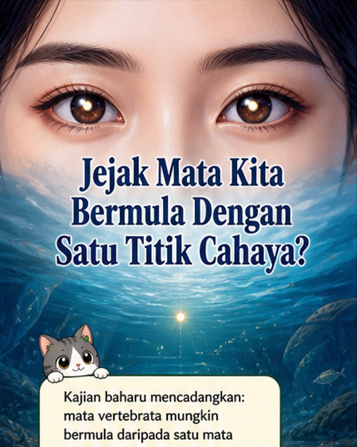 Mata manusia berasal dari cacing purba?