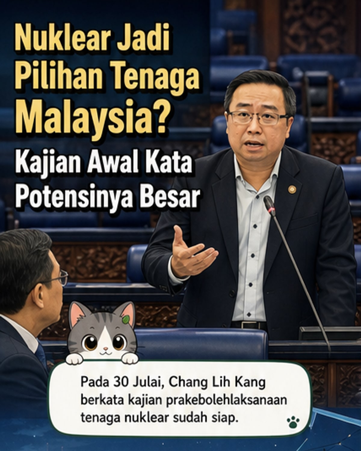 Tenaga nuklear: Potensi besar untuk masa depan tenaga Malaysia