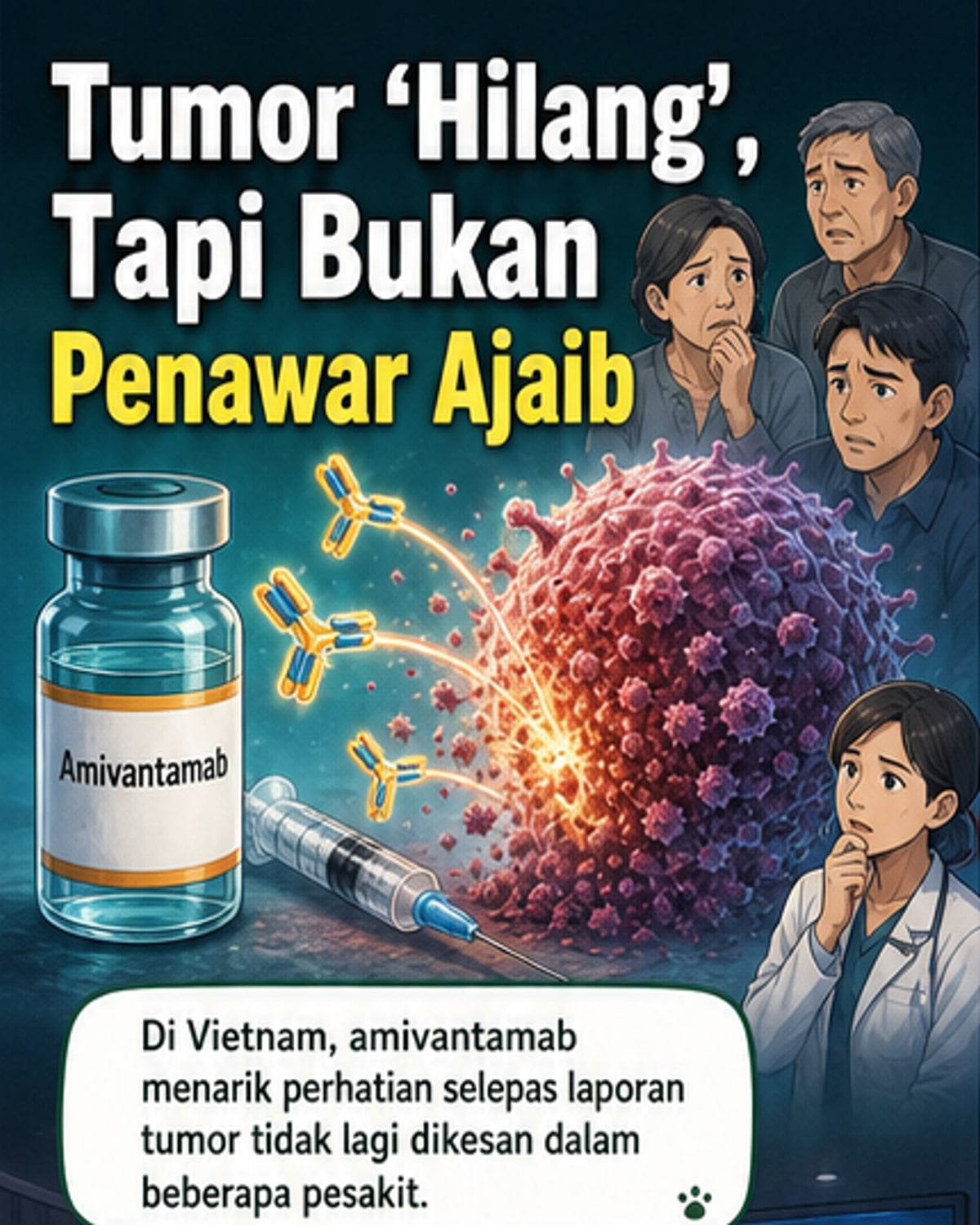 Ubat Kanser 'Hilangkan' Tumor Kini Ada di Vietnam