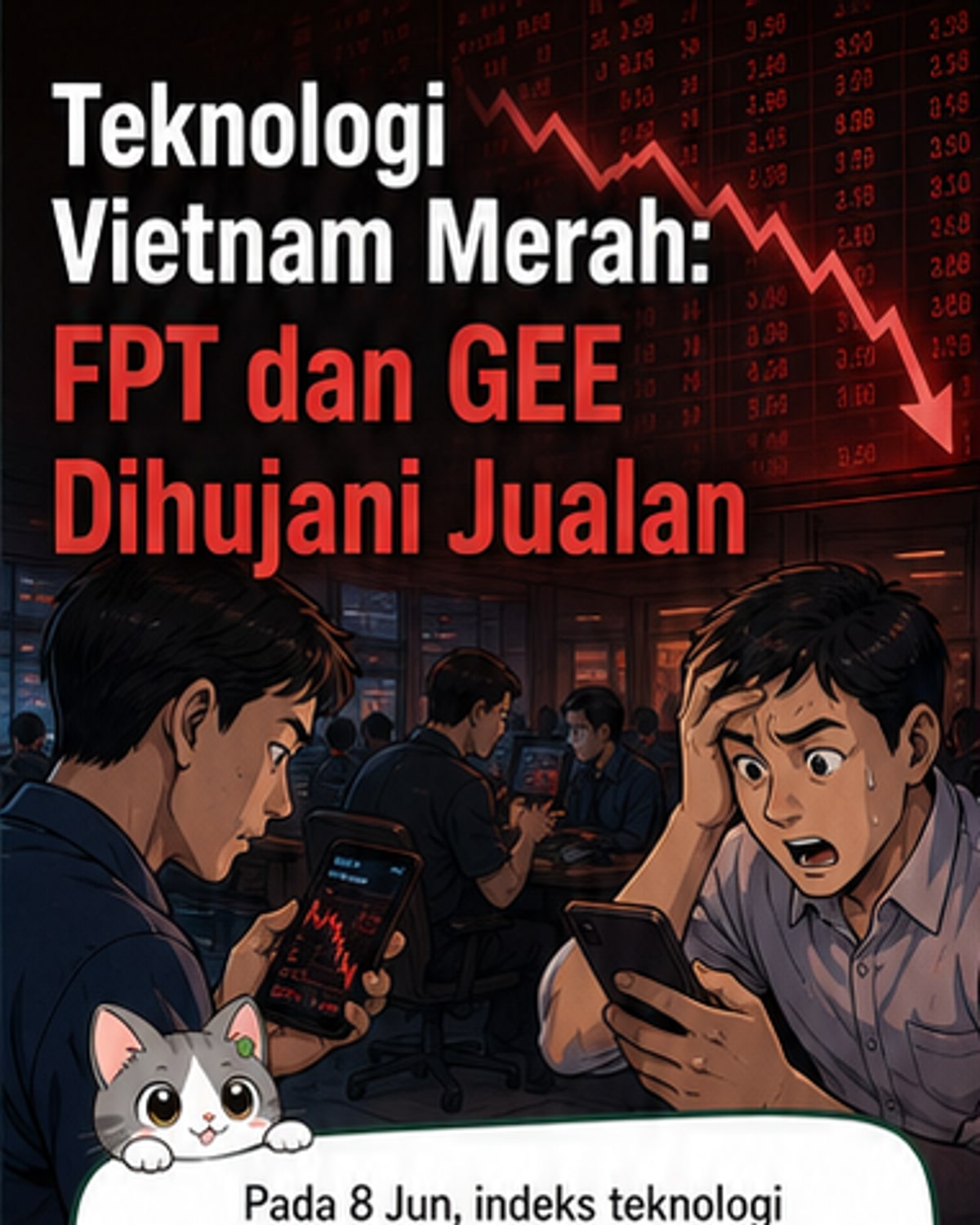 Saham Teknologi Vietnam Jatuh Mendadak