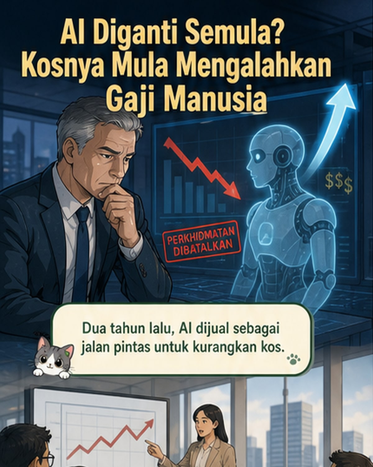 AI dipecat kerana kos tinggi