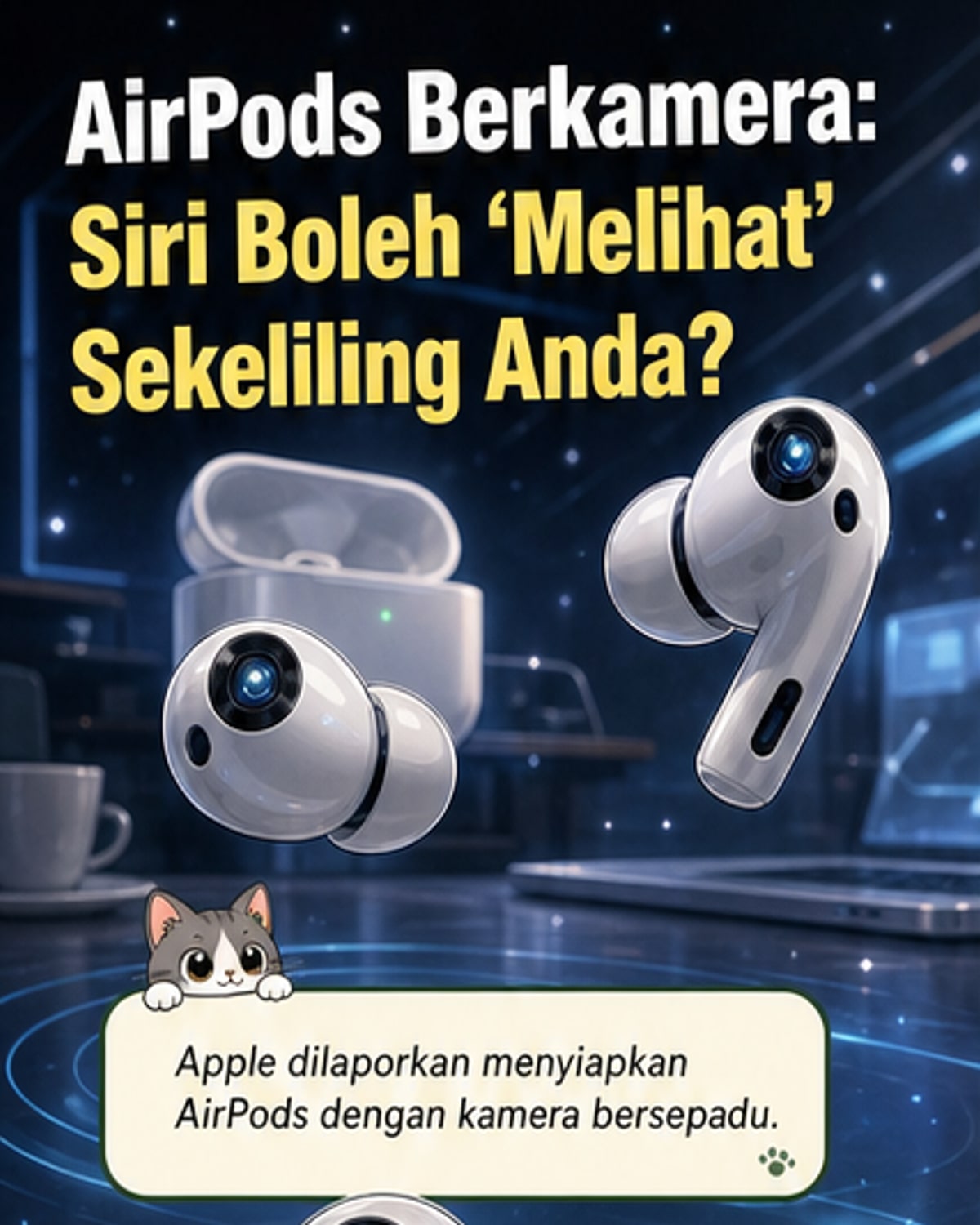 AirPods Bakal Ada Kamera?
