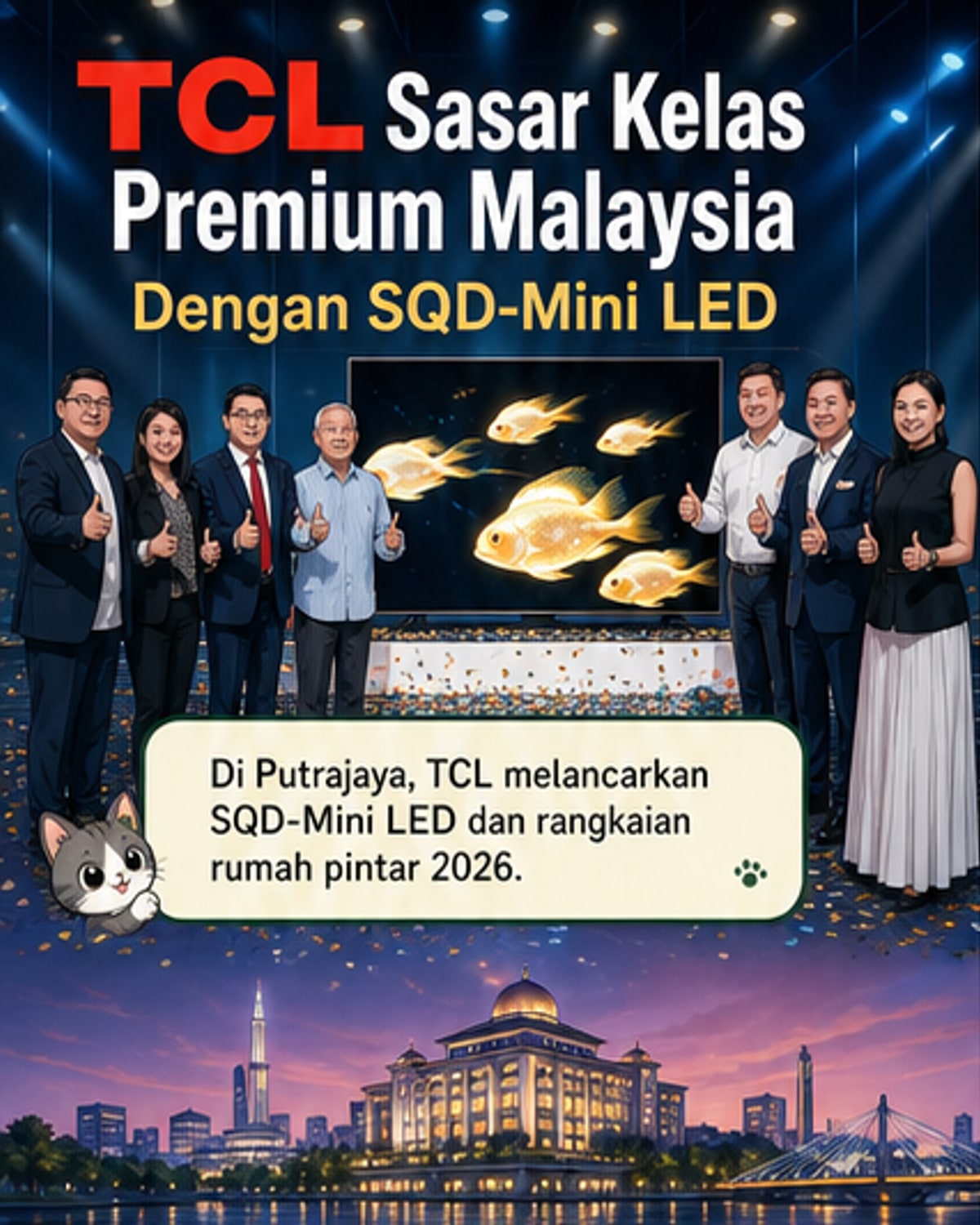 TCL perkenal teknologi paparan baharu