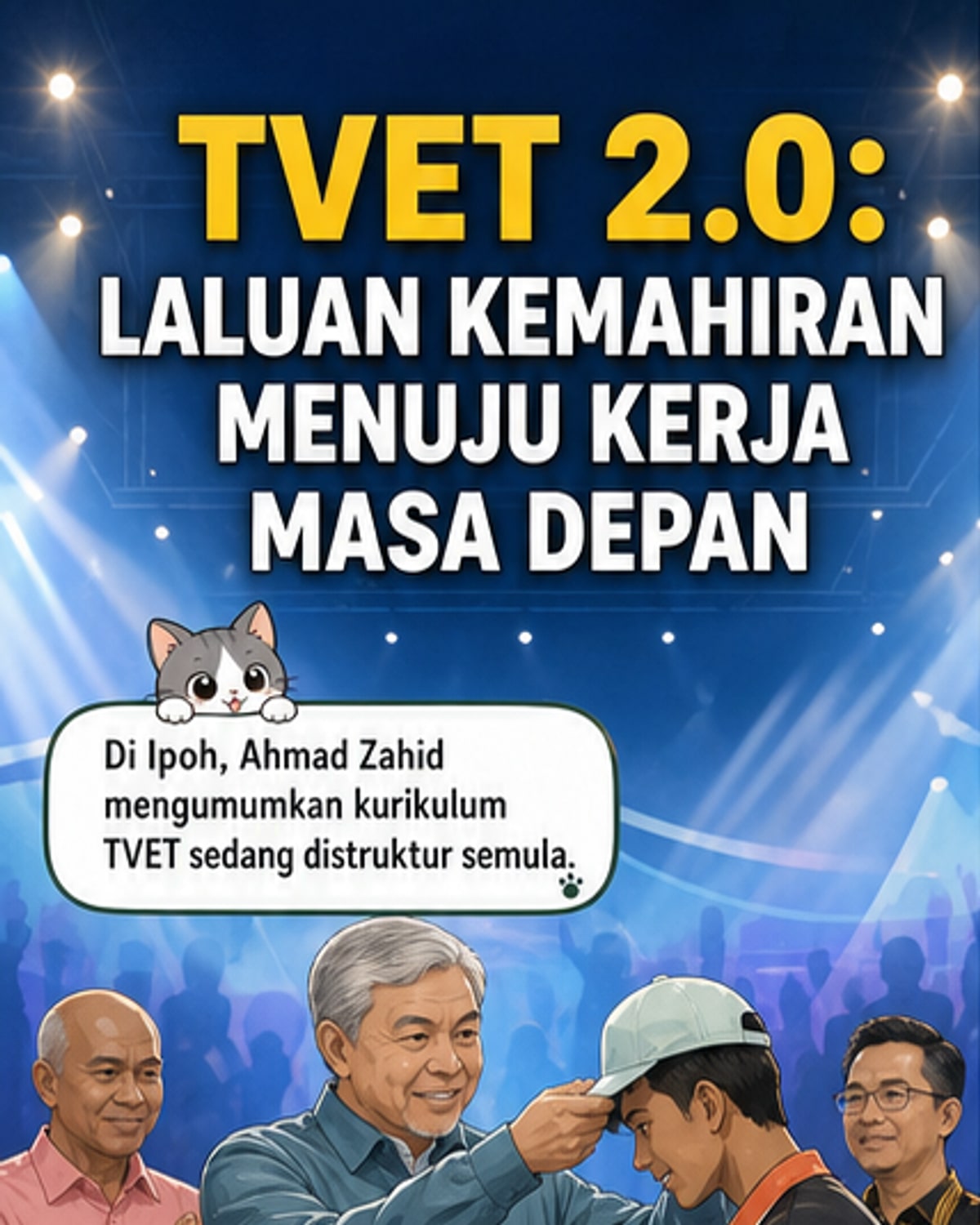 TVET 2.0 fokus pada AI, robotik, IoT