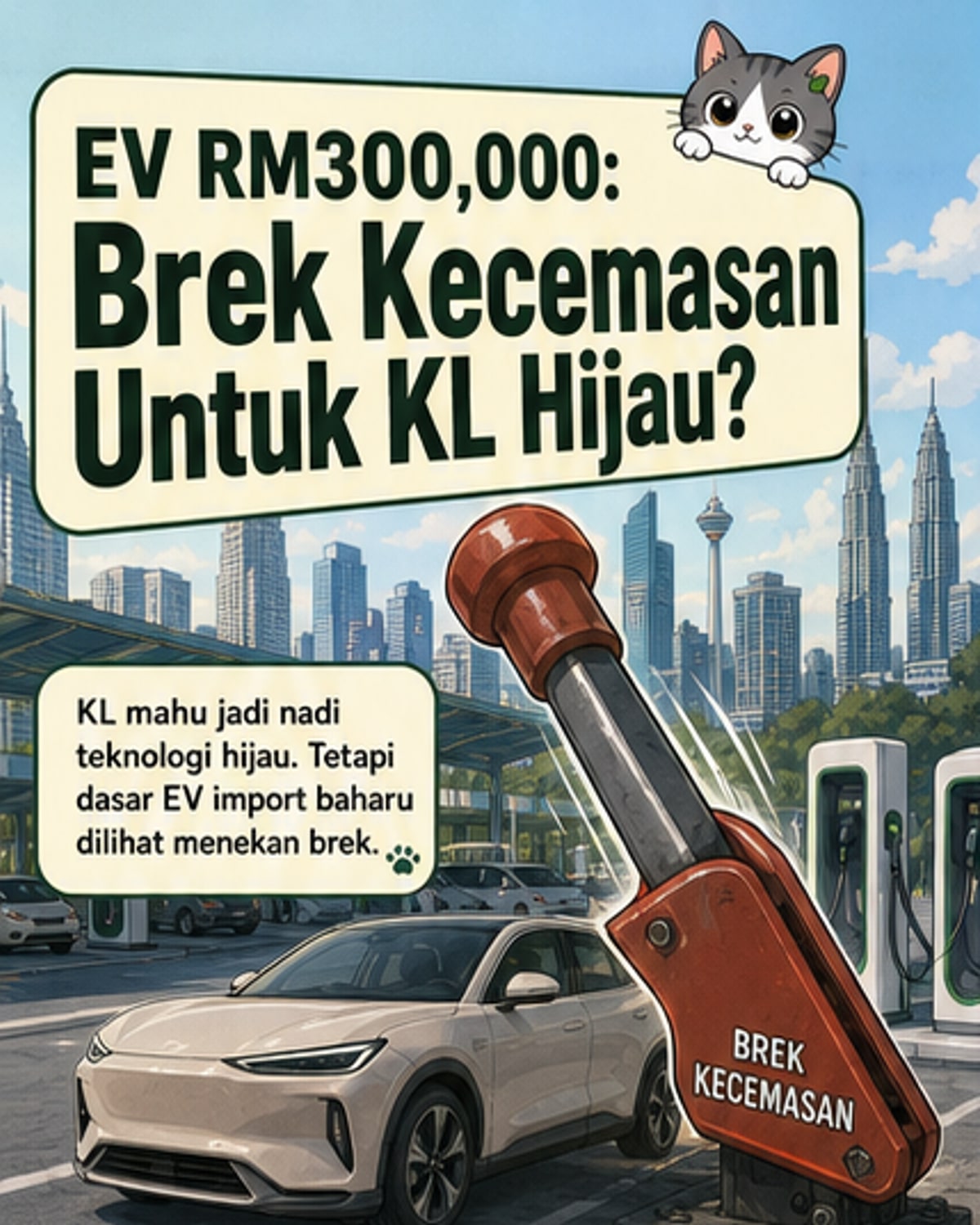 Dasar EV RM300,000 Goyang Misi Hijau?