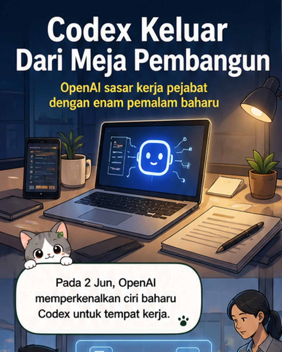 OpenAI lancar alat pejabat pintar