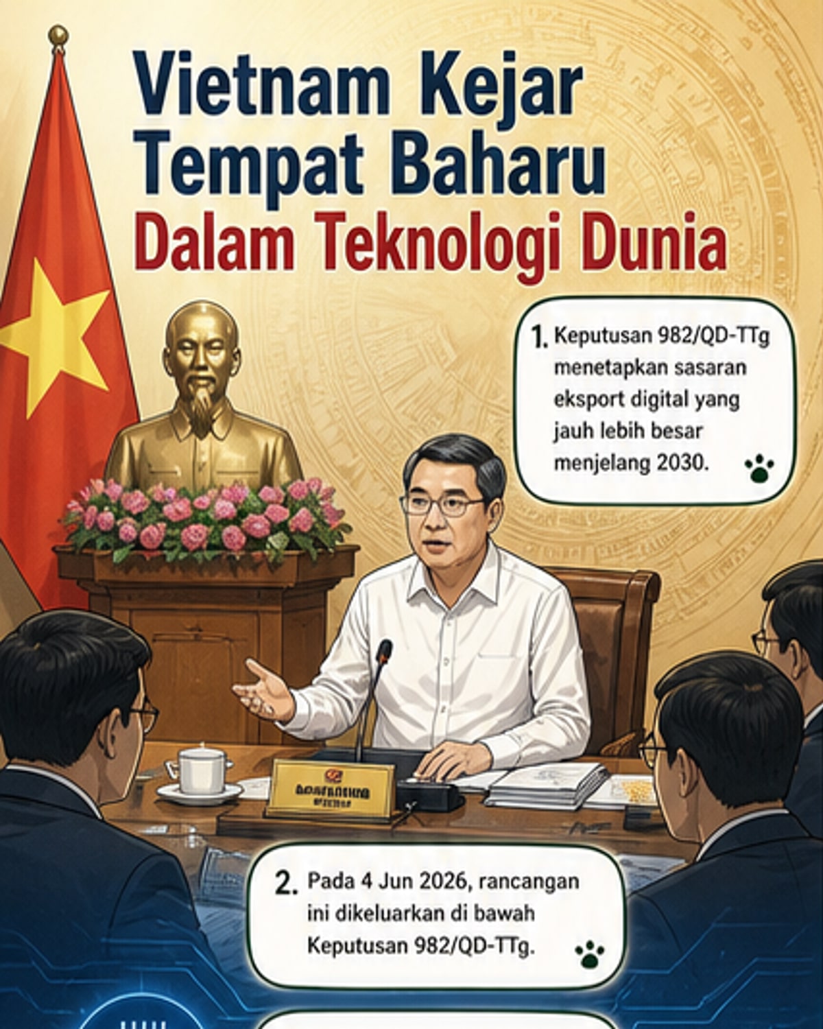 Vietnam atur strategi global teknologi