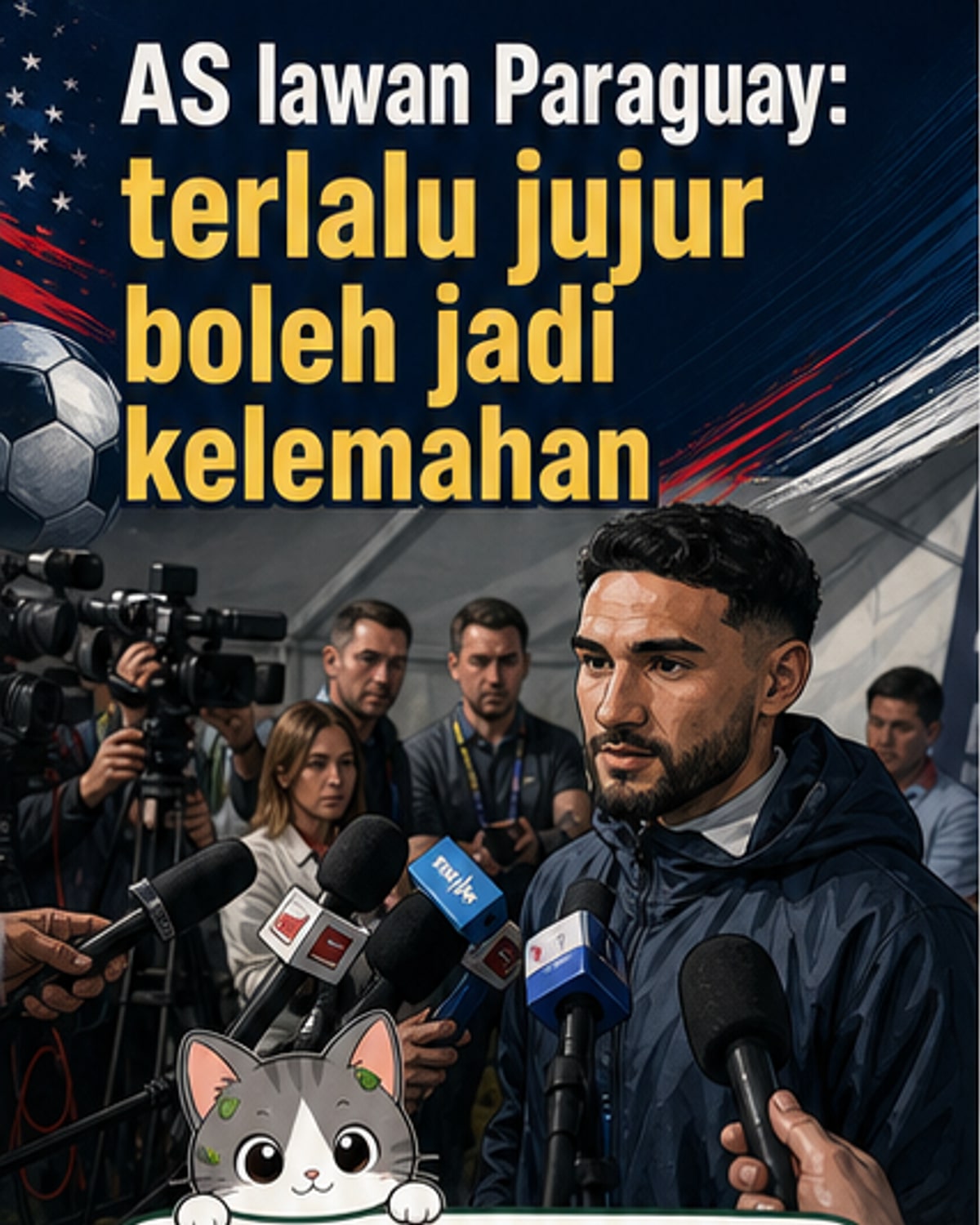 AS Tidak Boleh Terlalu 'Jujur' di Piala Dunia