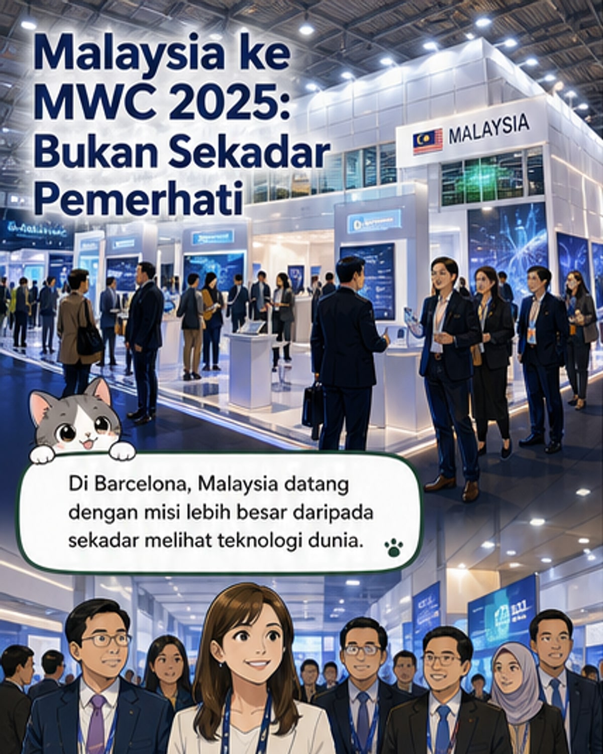 Malaysia tonjol inovasi teknologi di MWC2025