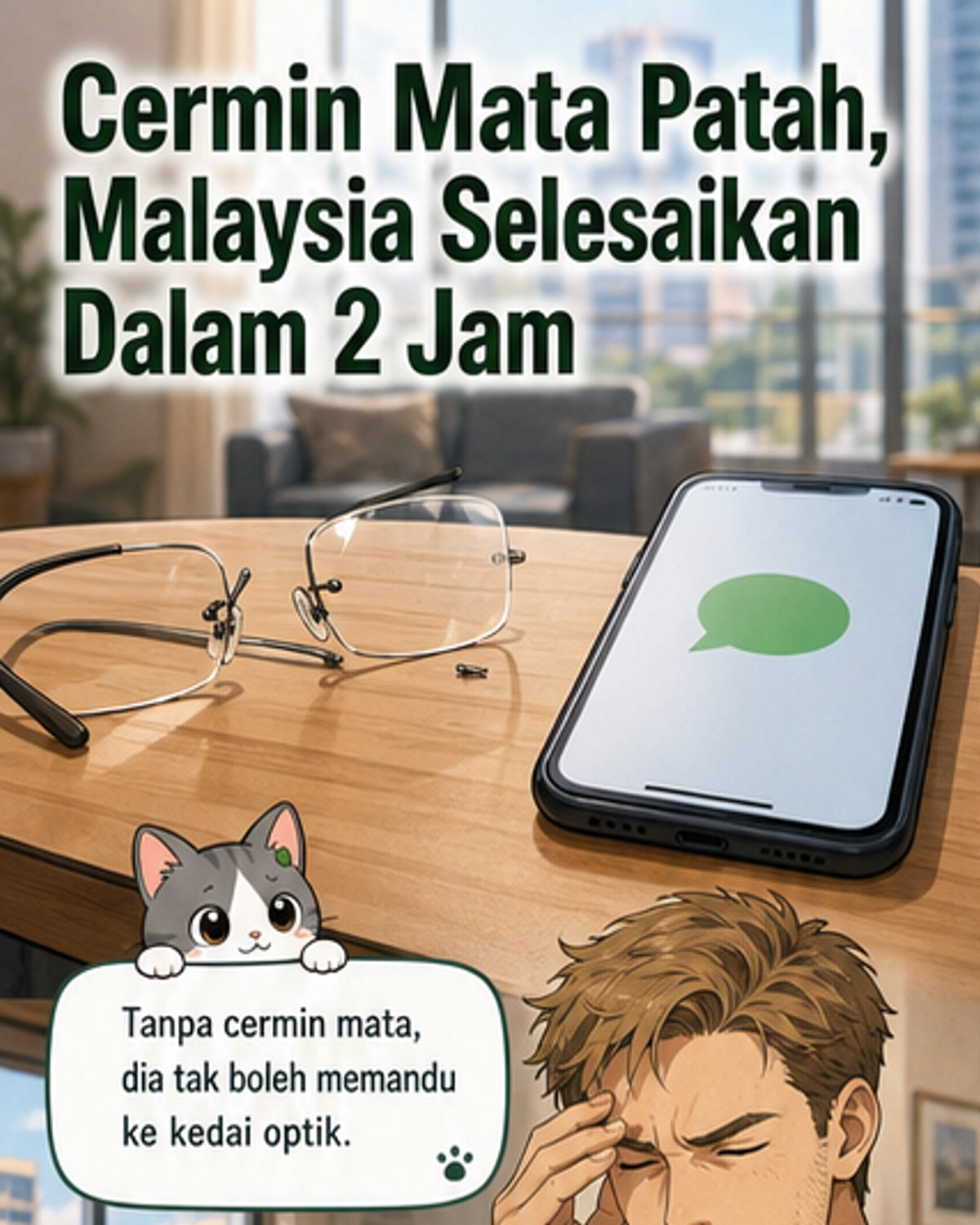 Warga Jerman Kagum Servis Optik Malaysia