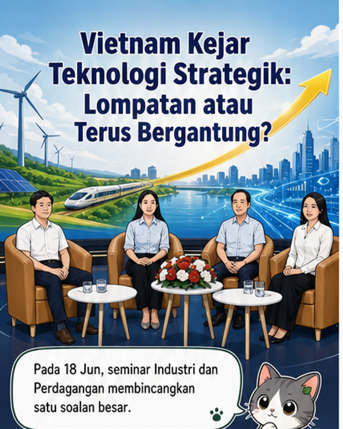 Teknologi Strategik Kunci Daya Saing Vietnam