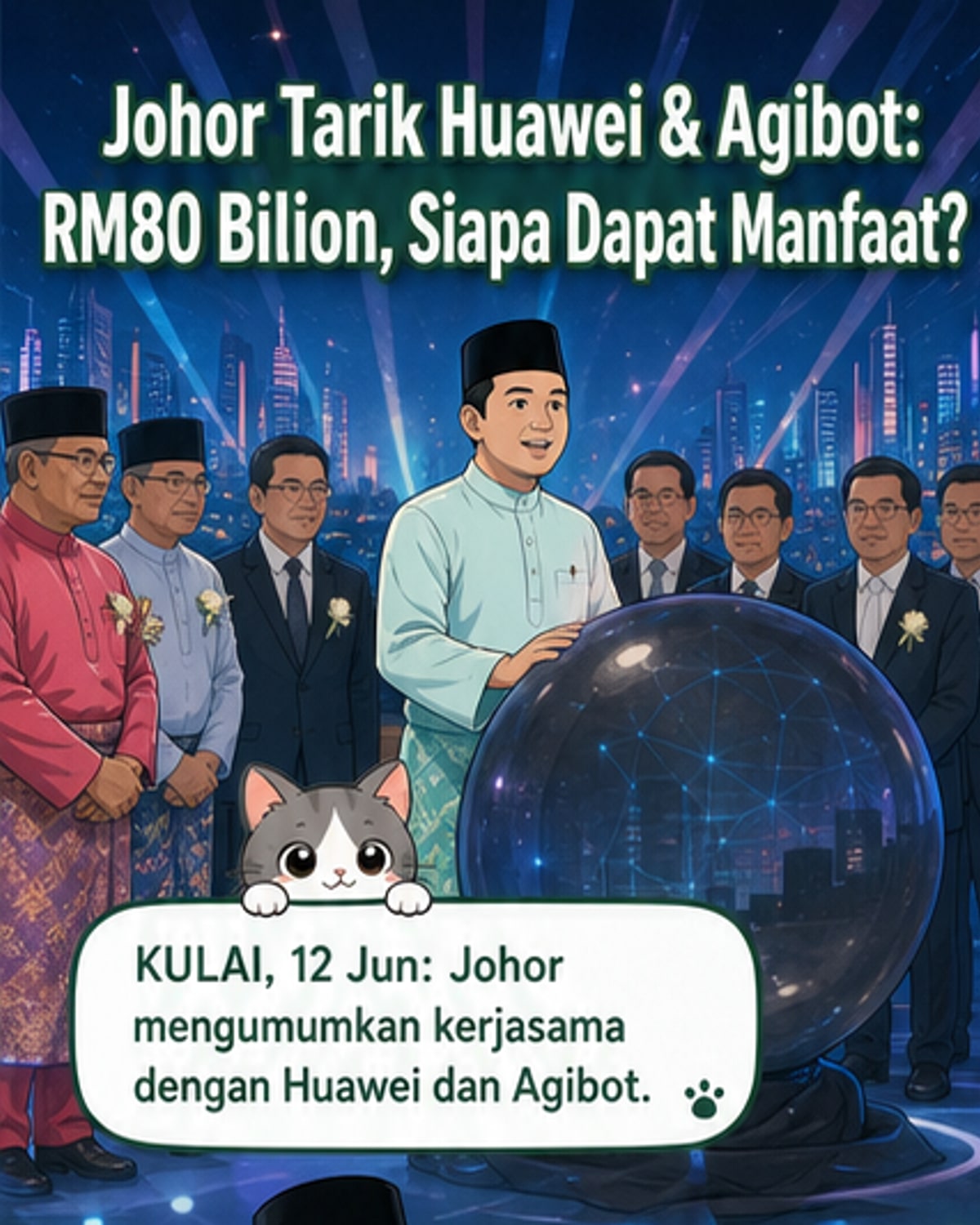 Projek Pintar Johor Bernilai RM80 Bilion